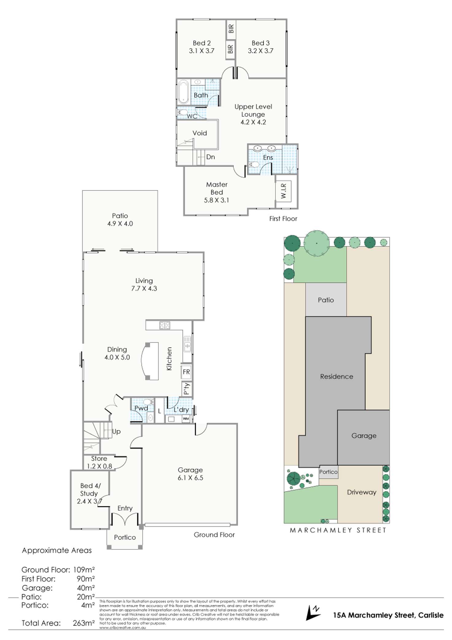 Floorplan of Homely house listing, 15A Marchamley Street, Carlisle WA 6101