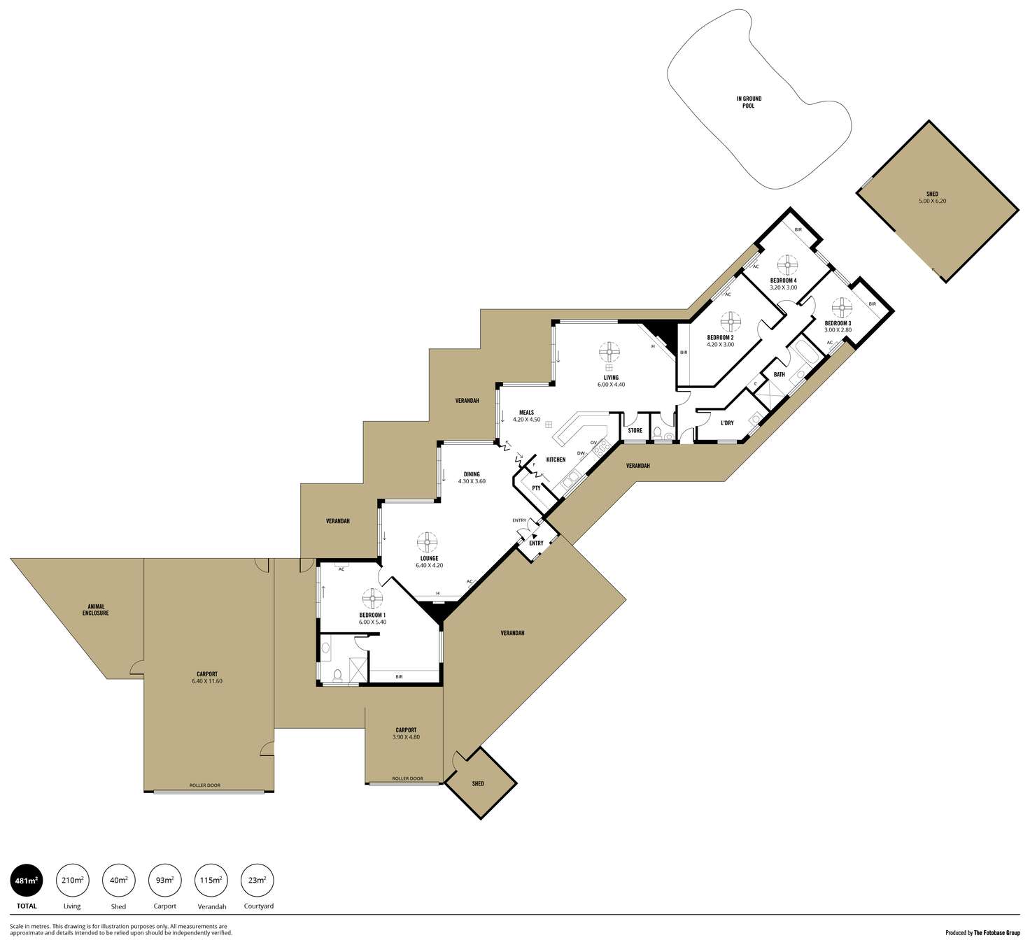 Floorplan of Homely house listing, 3 Hispano Drive, Woodcroft SA 5162