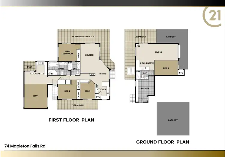 Floorplan of Homely house listing, 74 Mapleton Falls Road, Mapleton QLD 4560