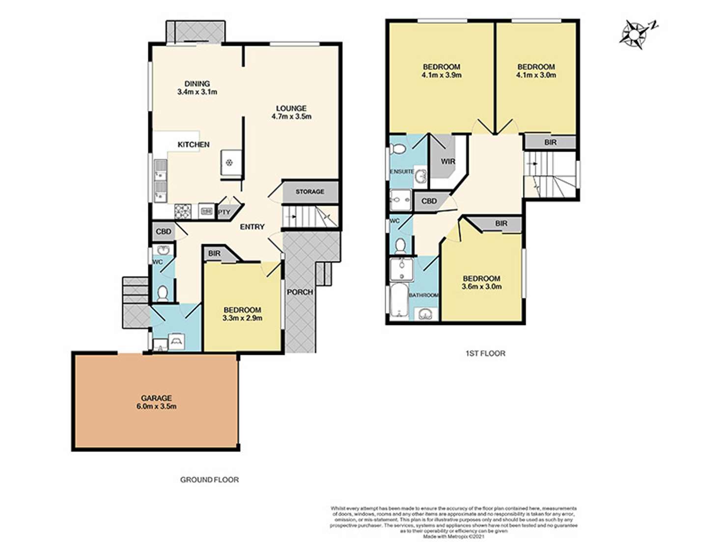 Floorplan of Homely townhouse listing, 5/30 Francis Street, Clayton VIC 3168