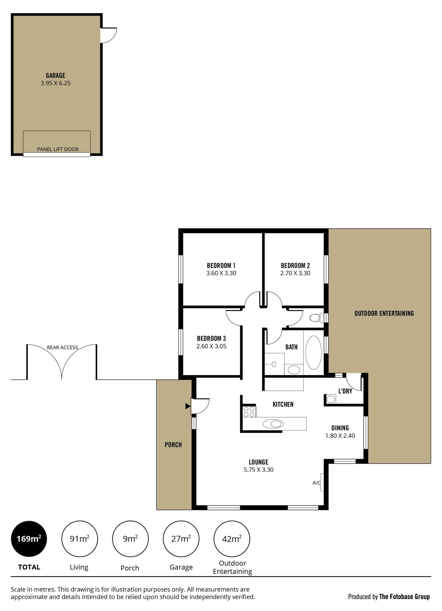 Floorplan of Homely house listing, 82 Scottsglade Road, Christie Downs SA 5164