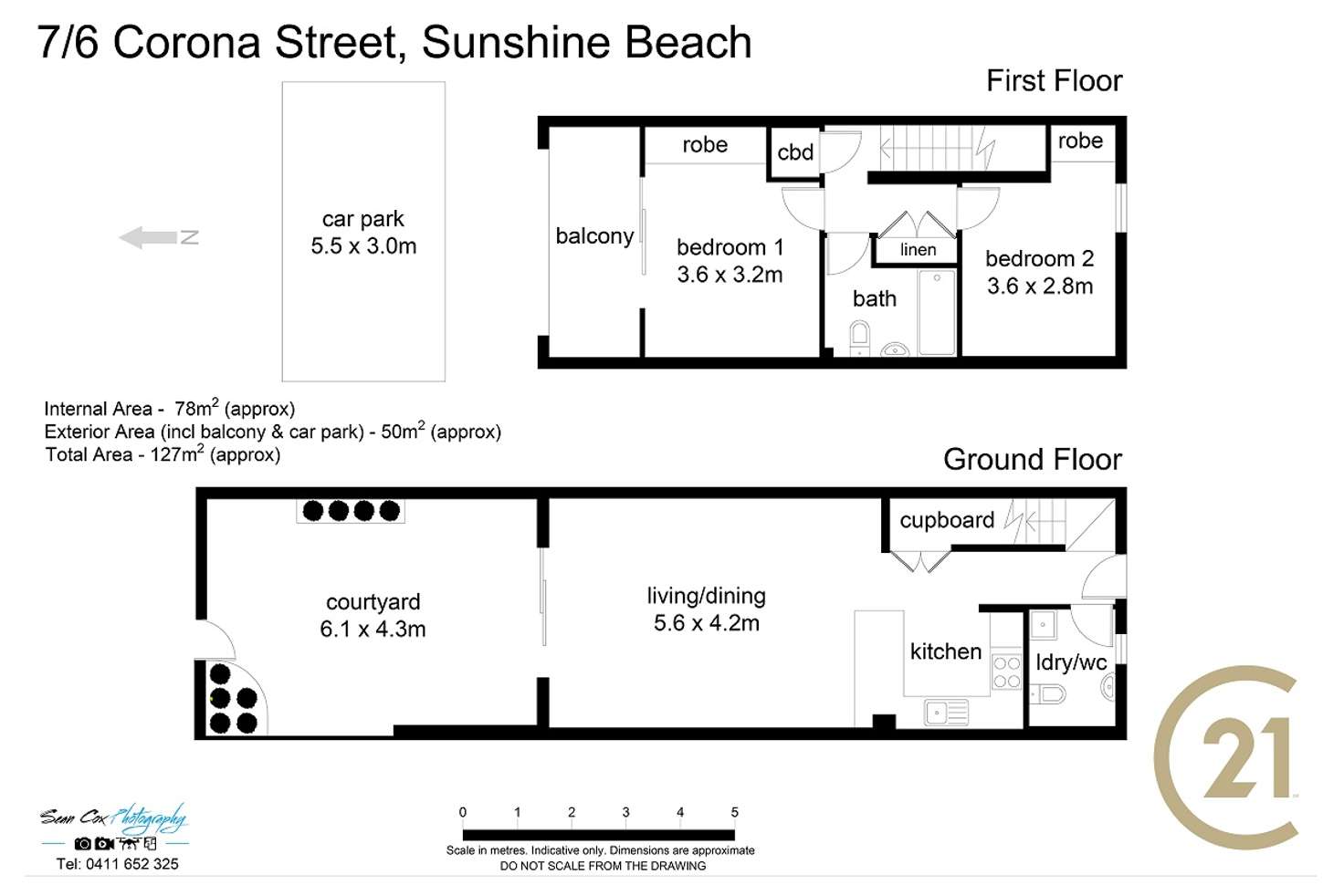 Floorplan of Homely unit listing, 7/6-8 Corona Street, Sunshine Beach QLD 4567