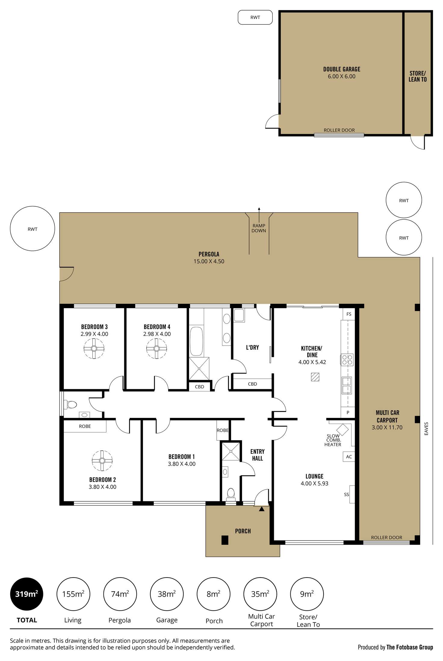 Floorplan of Homely house listing, 9 Christie Avenue, Christies Beach SA 5165