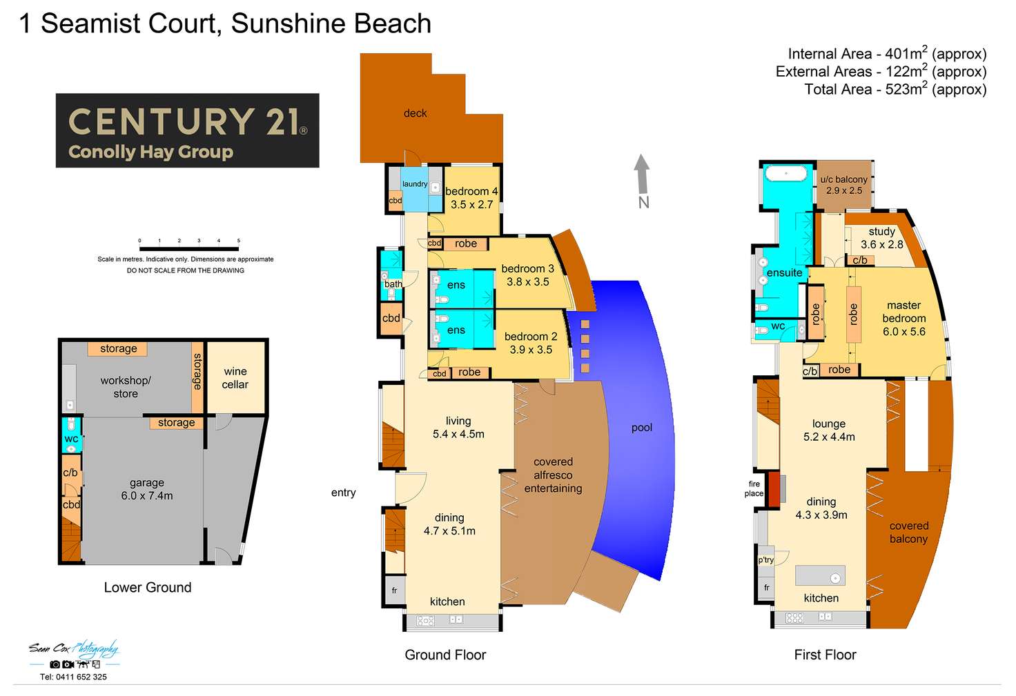 Floorplan of Homely house listing, 1 Seamist Court, Sunshine Beach QLD 4567