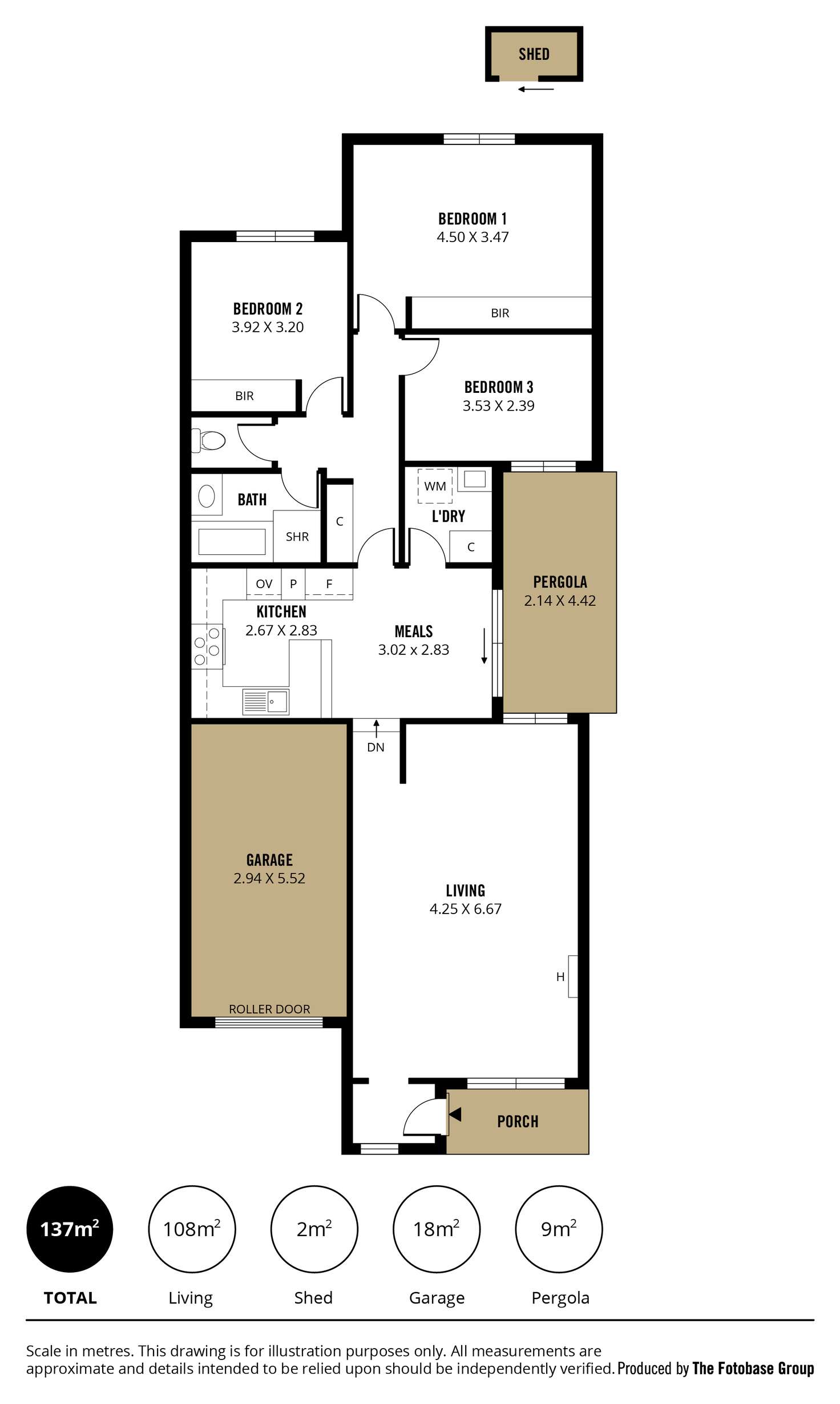 Floorplan of Homely unit listing, 4/24 Wokurna Avenue, Mitcham SA 5062