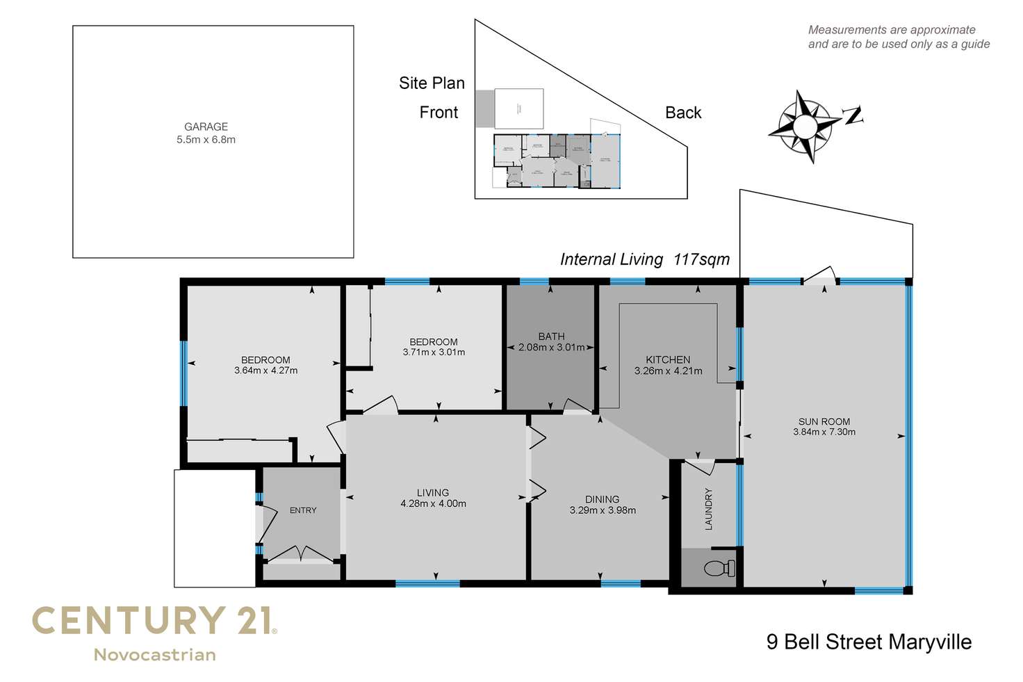 Floorplan of Homely house listing, 9 Bell Street, Maryville NSW 2293