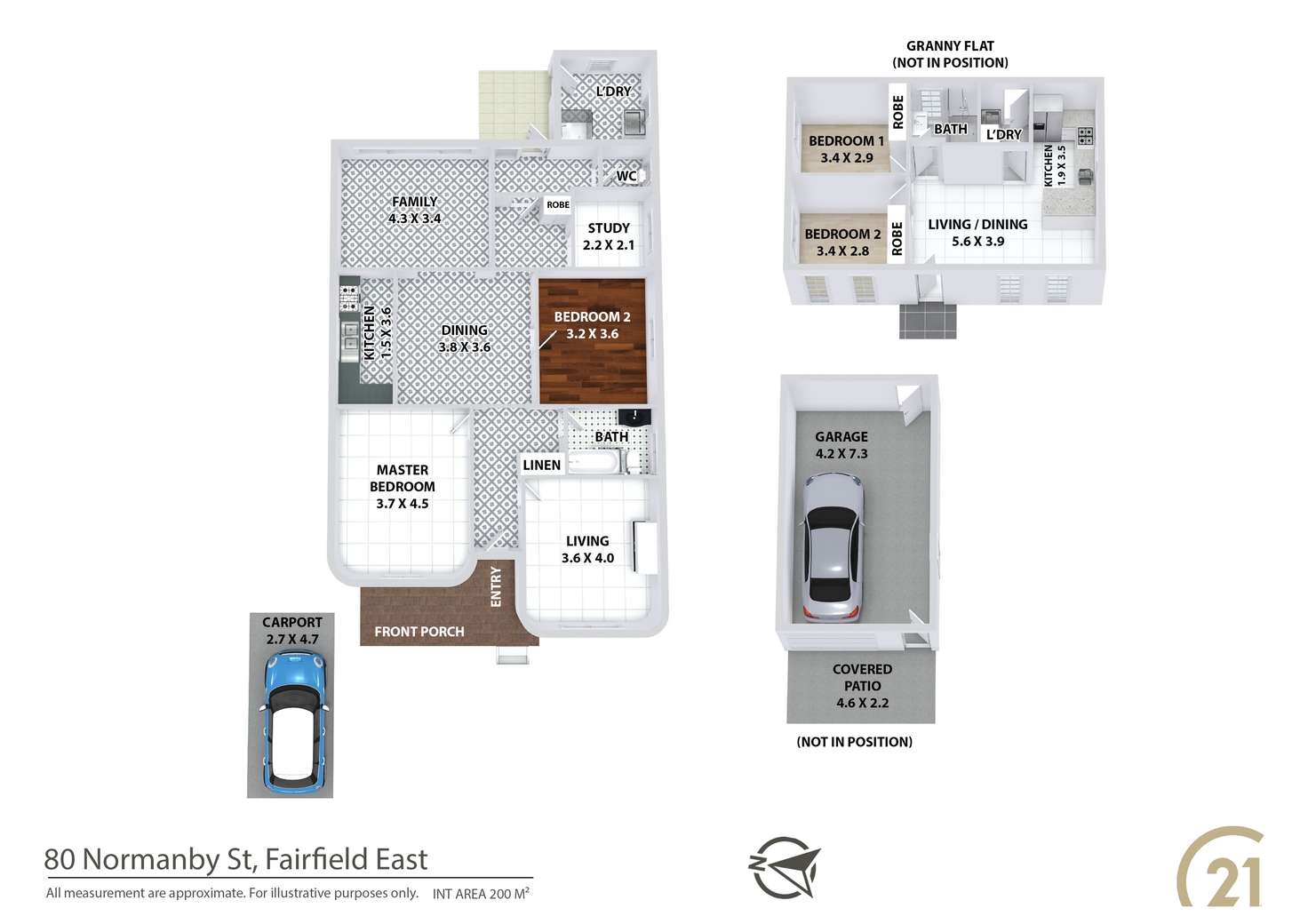 Floorplan of Homely house listing, 80 Normanby Street, Fairfield East NSW 2165