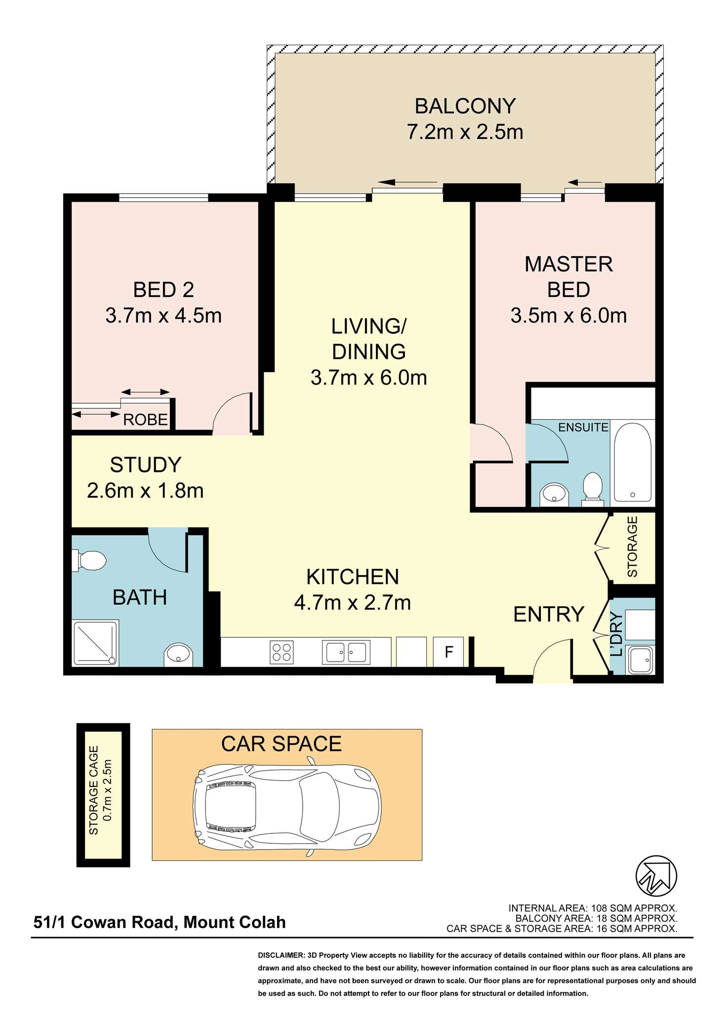 Floorplan of Homely apartment listing, 51/1 Cowan Road, Mount Colah NSW 2079