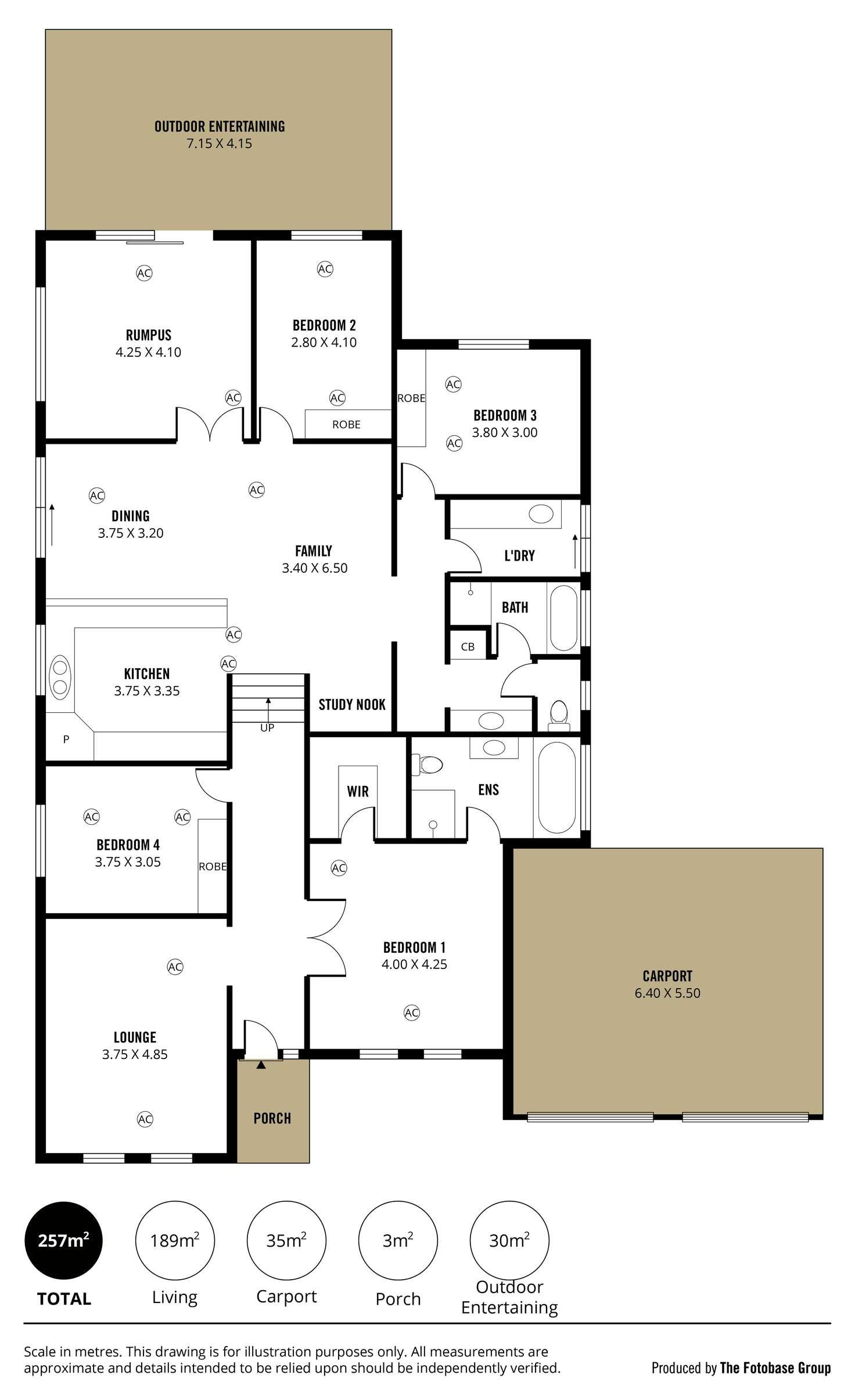 Floorplan of Homely house listing, 36 Coulter Street, Flagstaff Hill SA 5159