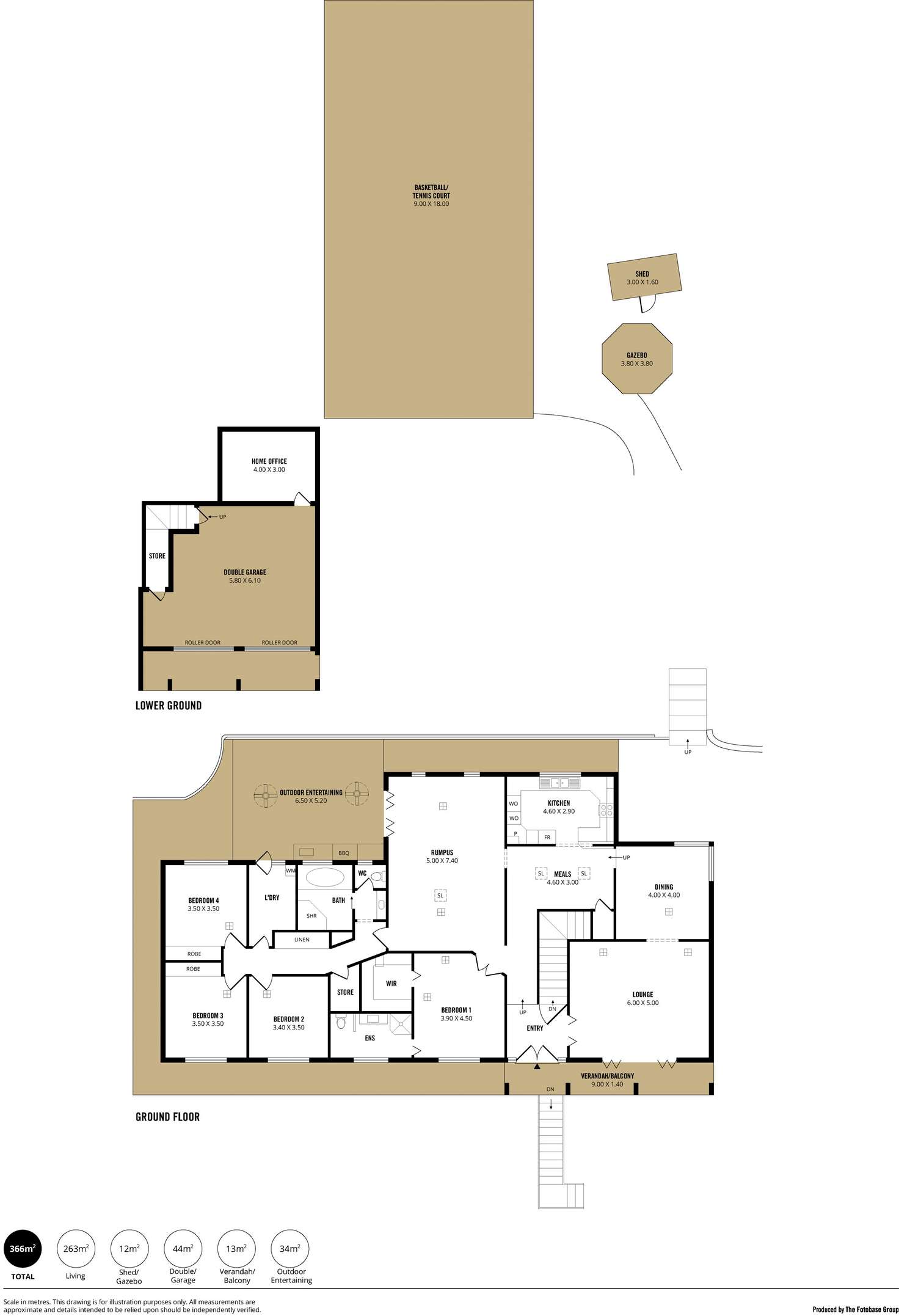Floorplan of Homely house listing, 56 Immanuel Drive, Greenwith SA 5125