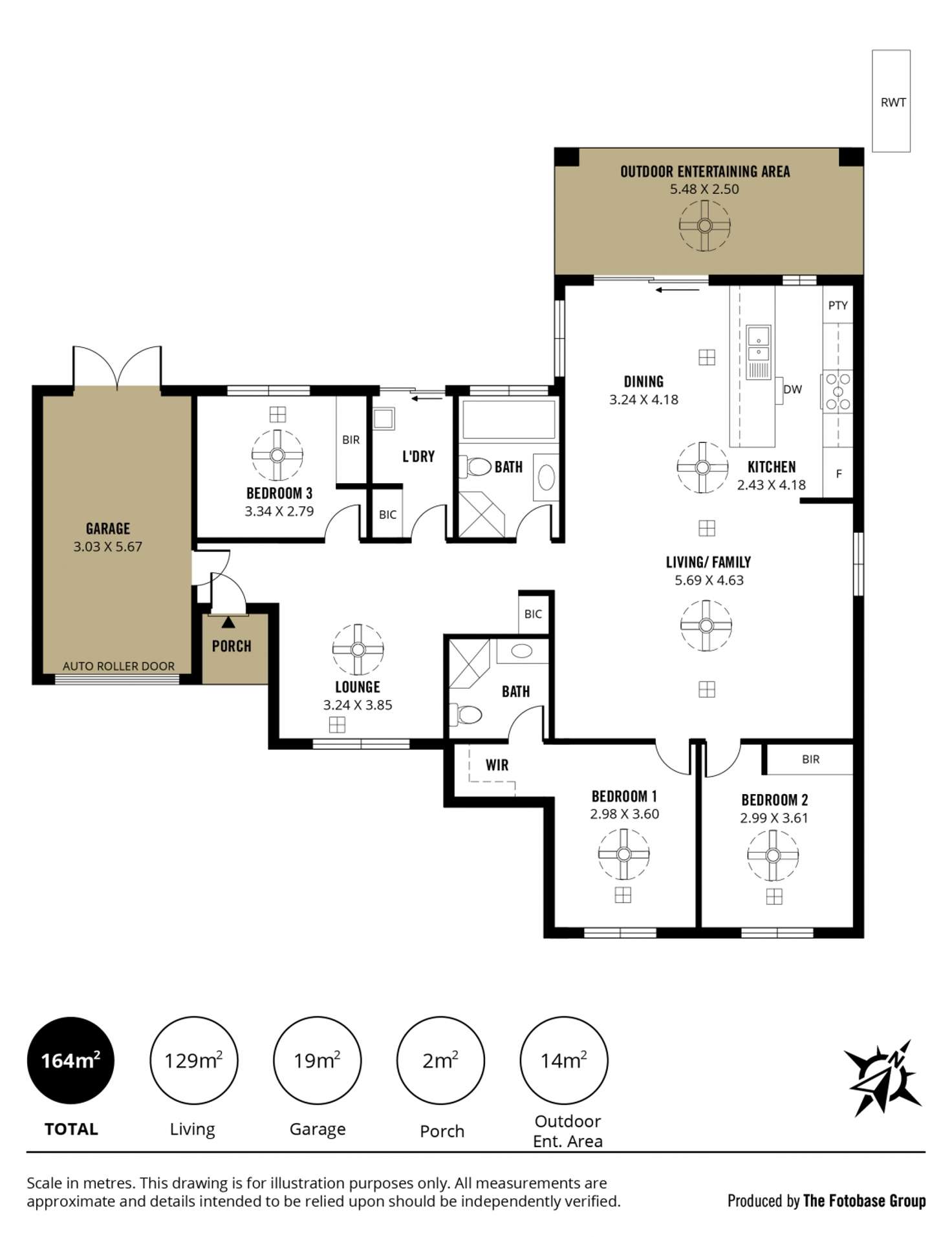 Floorplan of Homely house listing, 18A Illawarra Avenue, Hove SA 5048