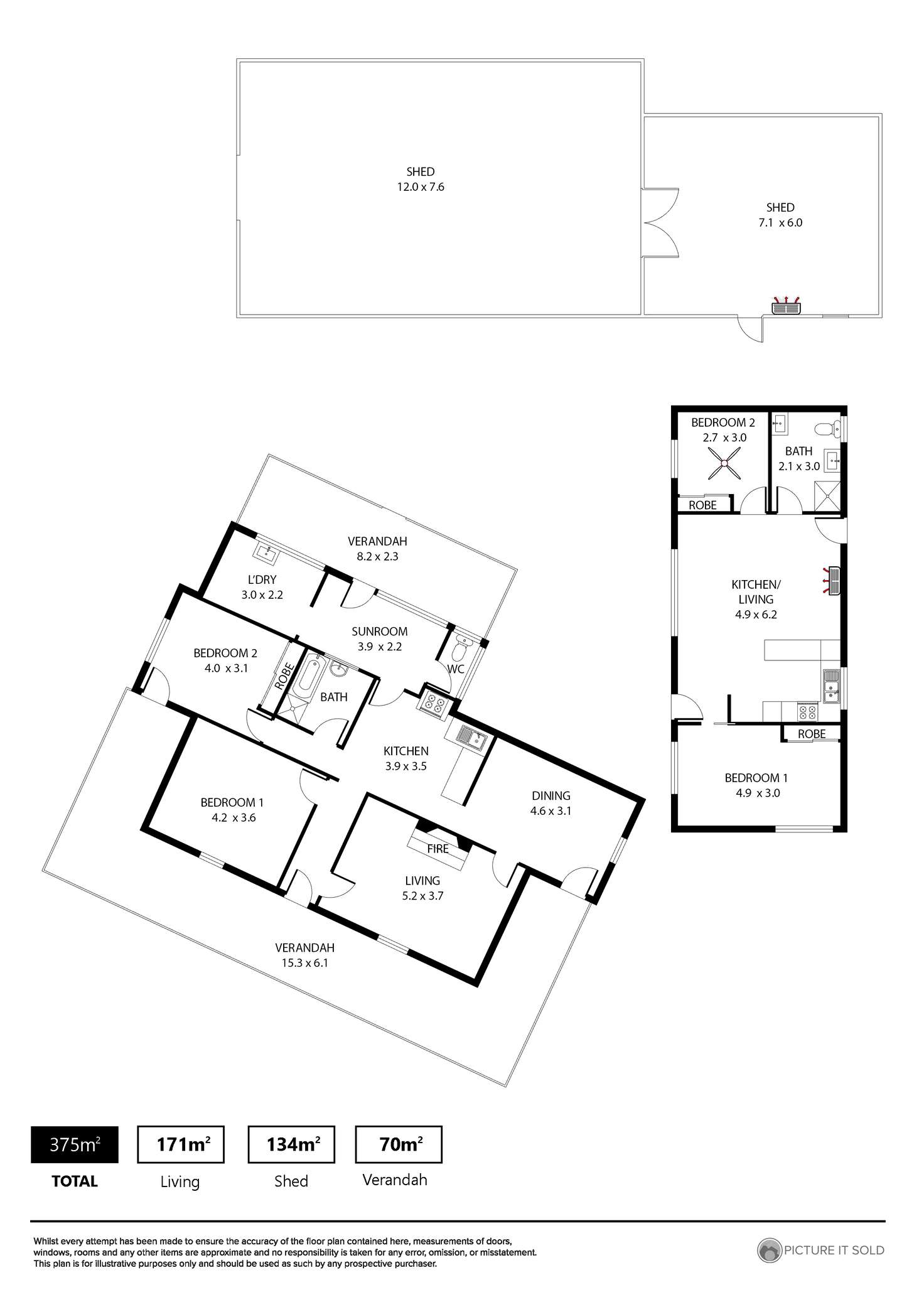 Floorplan of Homely house listing, 27 West Terrace, Kapunda SA 5373