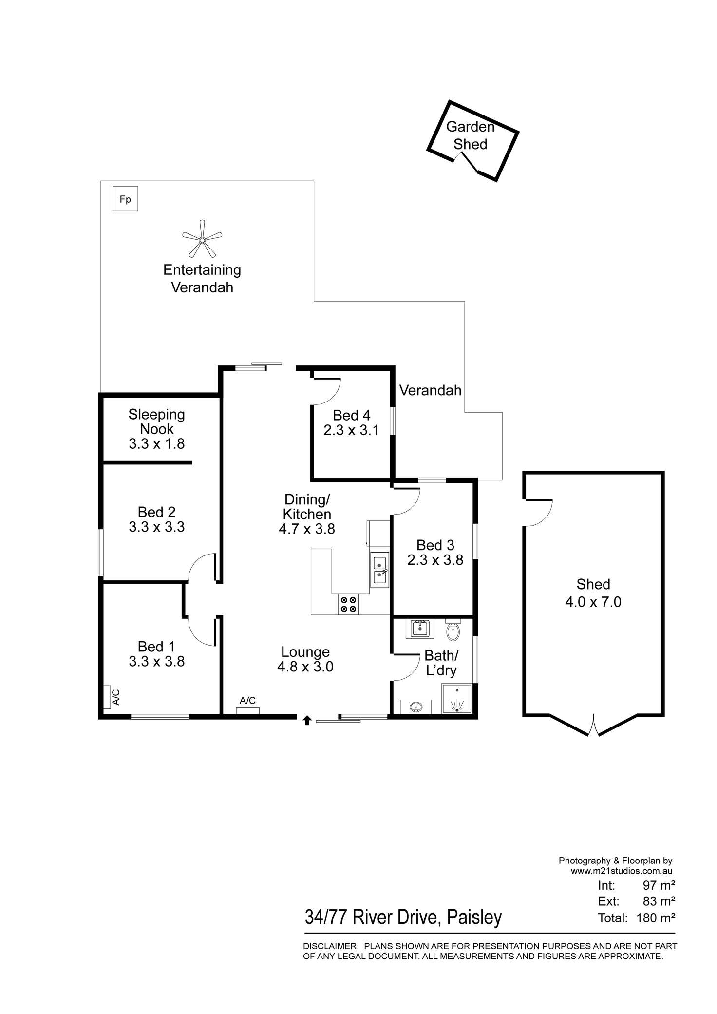Floorplan of Homely house listing, Lot 34 River Drive, Paisley SA 5357