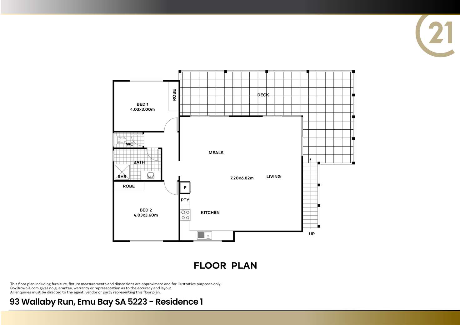 Floorplan of Homely house listing, 93 Wallaby Run, Emu Bay SA 5223