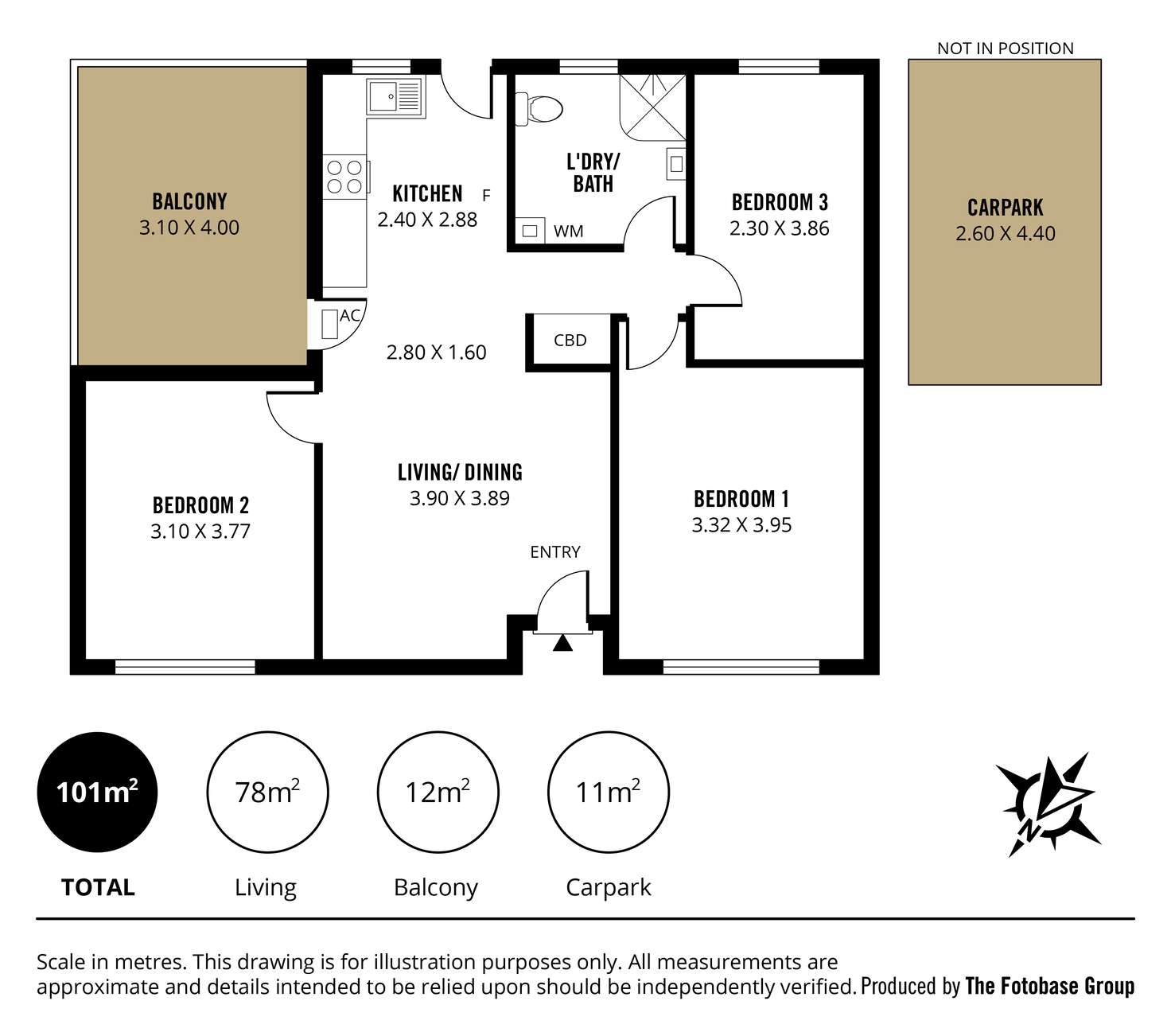 Floorplan of Homely unit listing, 47/49 Leader Street, Goodwood SA 5034