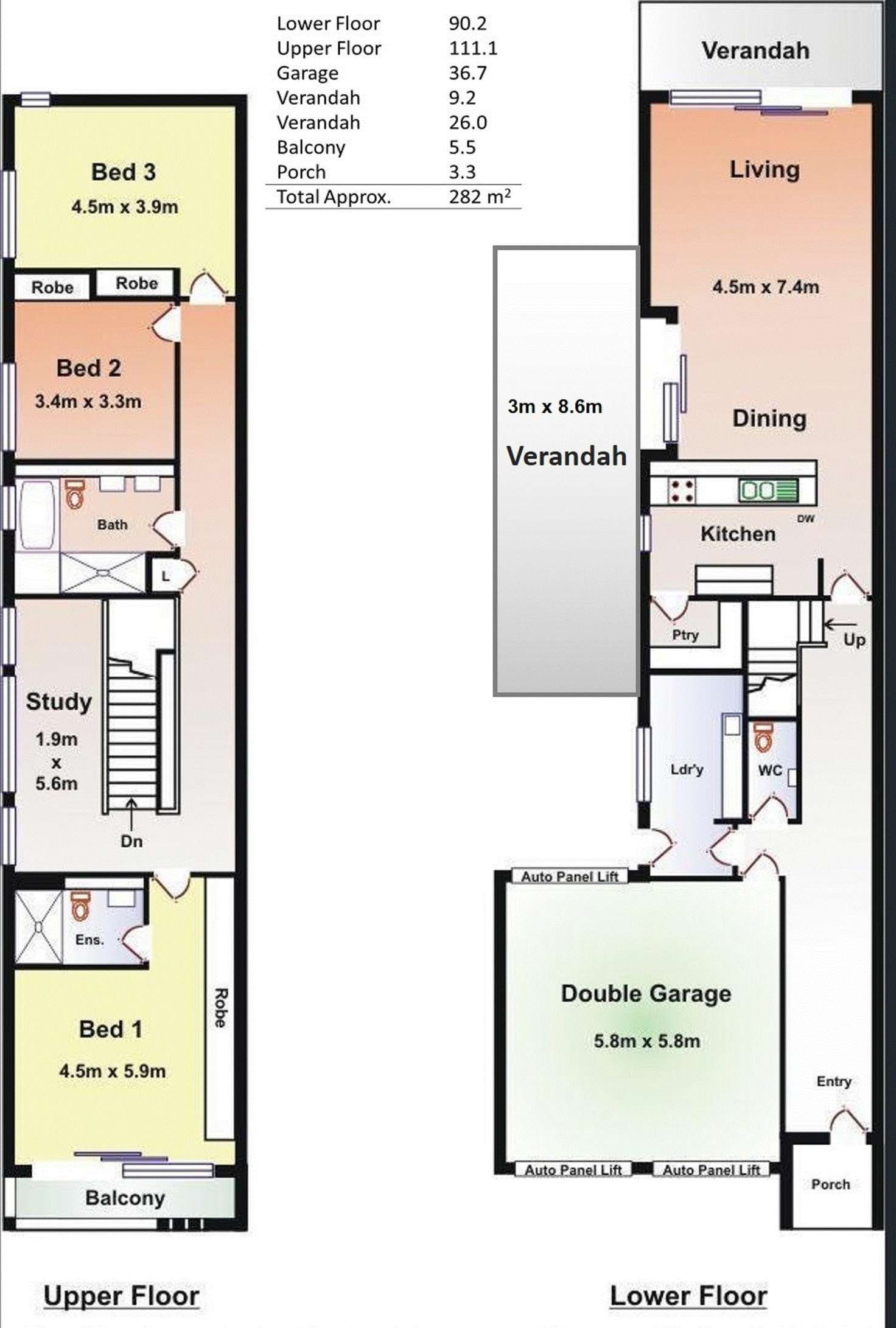 Floorplan of Homely townhouse listing, 37 Appleby Road, Morphettville SA 5043