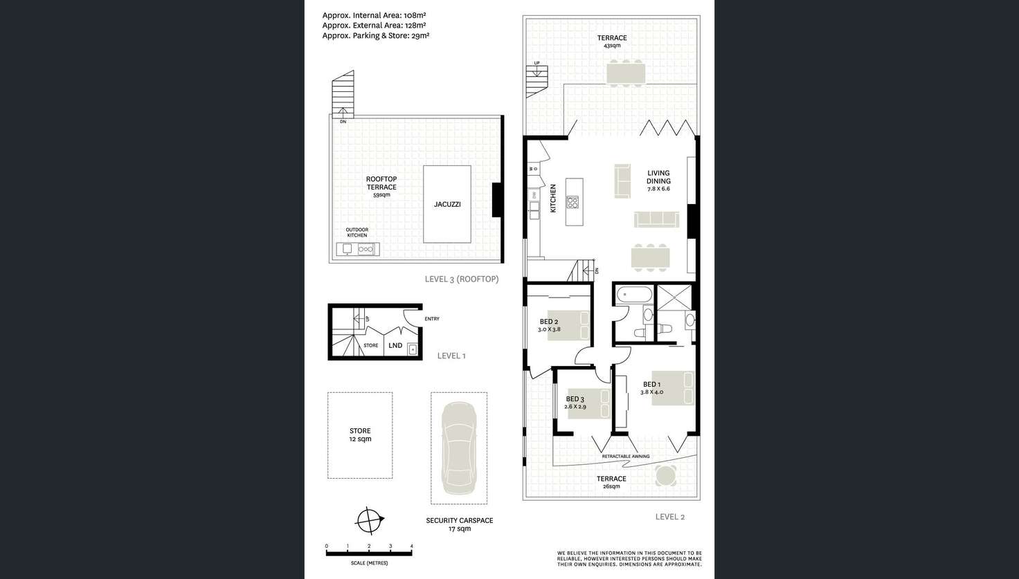 Floorplan of Homely apartment listing, 12/333 Crown Street, Surry Hills NSW 2010