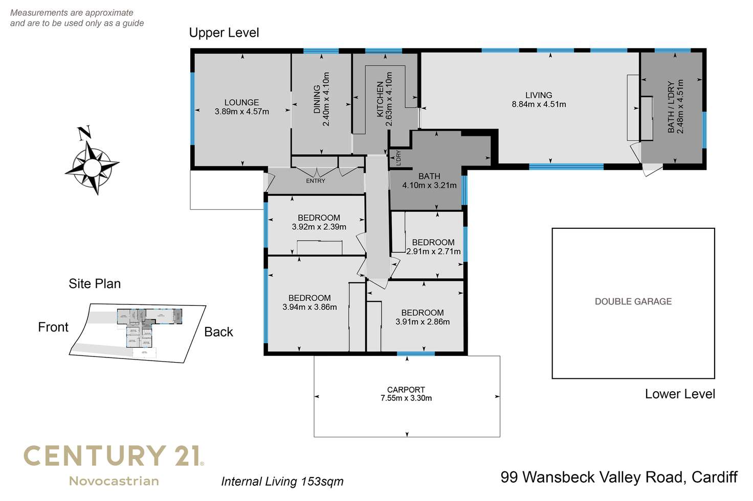 Floorplan of Homely house listing, 99 Wansbeck Valley Road, Cardiff NSW 2285