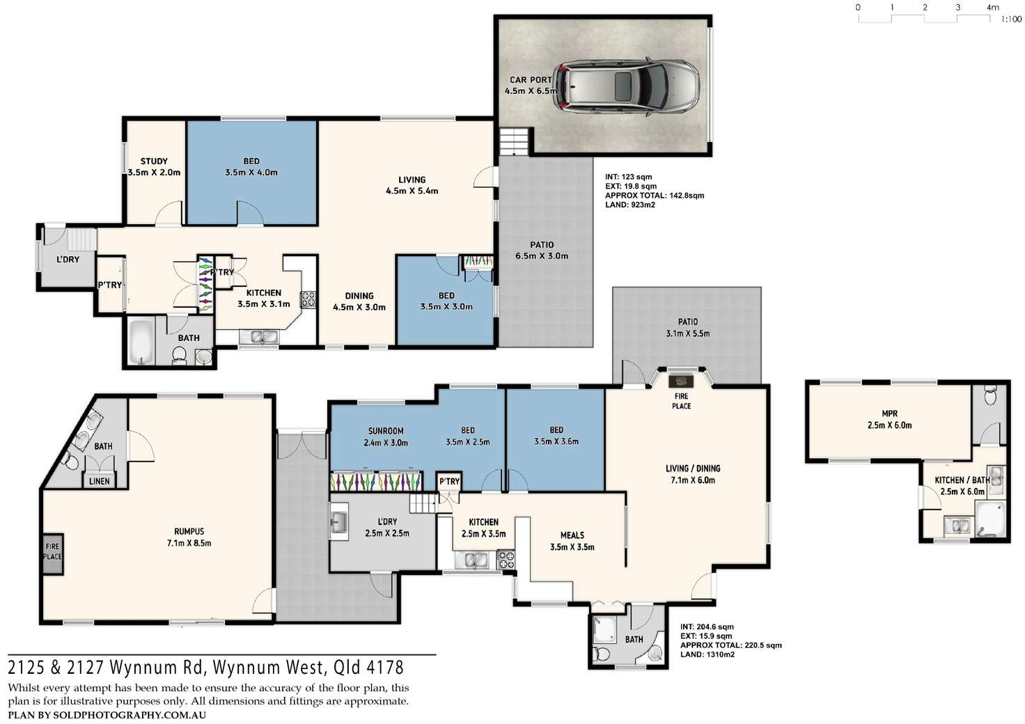 Floorplan of Homely house listing, 2127 Wynnum Road, Wynnum West QLD 4178