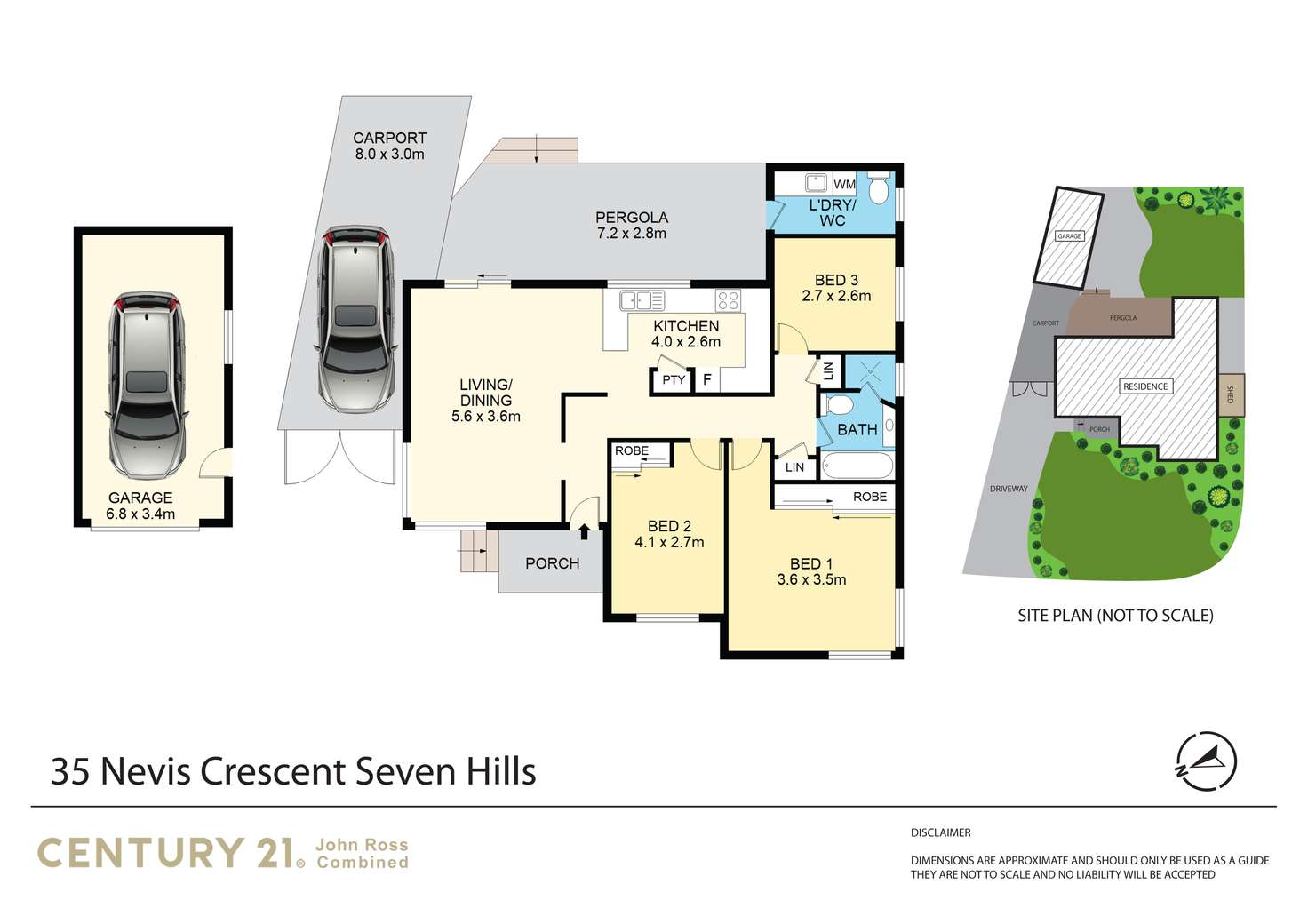 Floorplan of Homely house listing, 35 Nevis Crescent, Seven Hills NSW 2147