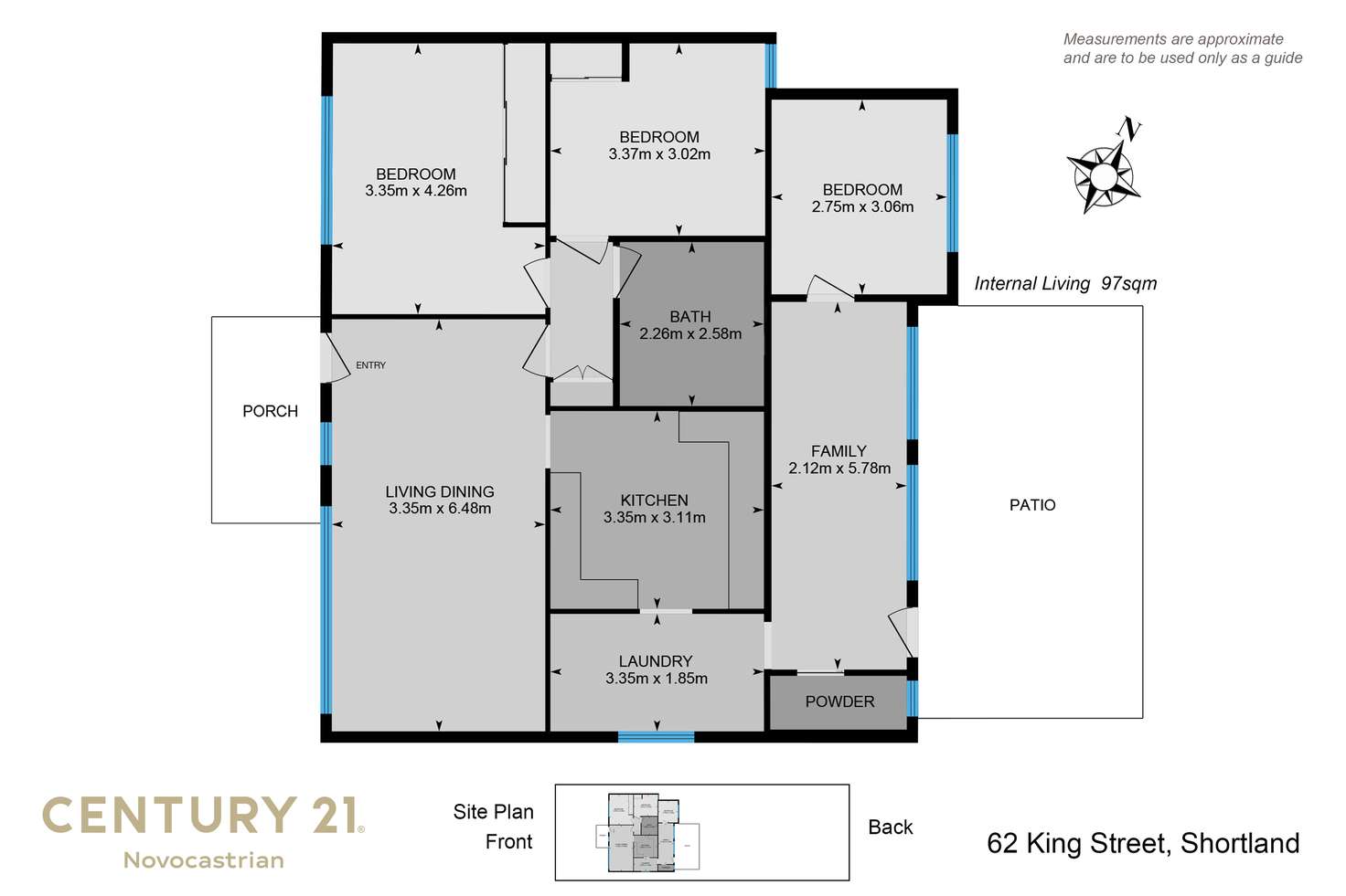 Floorplan of Homely house listing, 62 King Street, Shortland NSW 2307