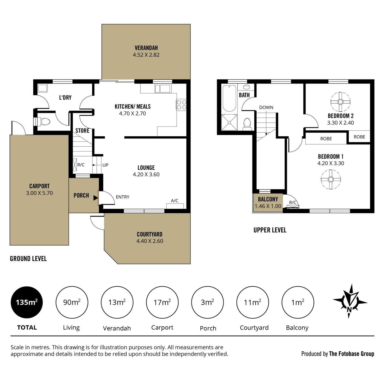 Floorplan of Homely townhouse listing, 3/6 Devon Street North, Goodwood SA 5034