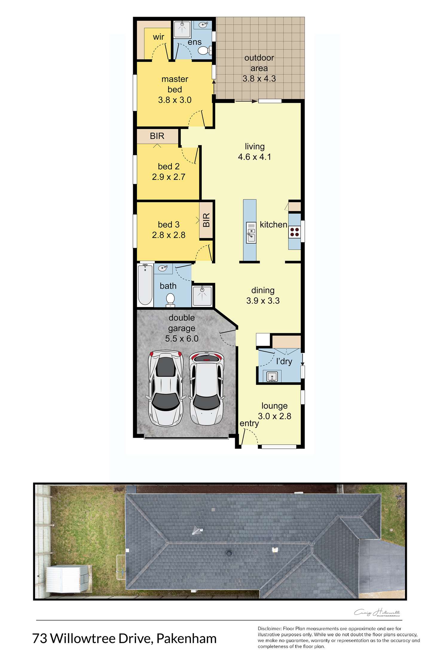 Floorplan of Homely house listing, 73 Willowtree Drive, Pakenham VIC 3810
