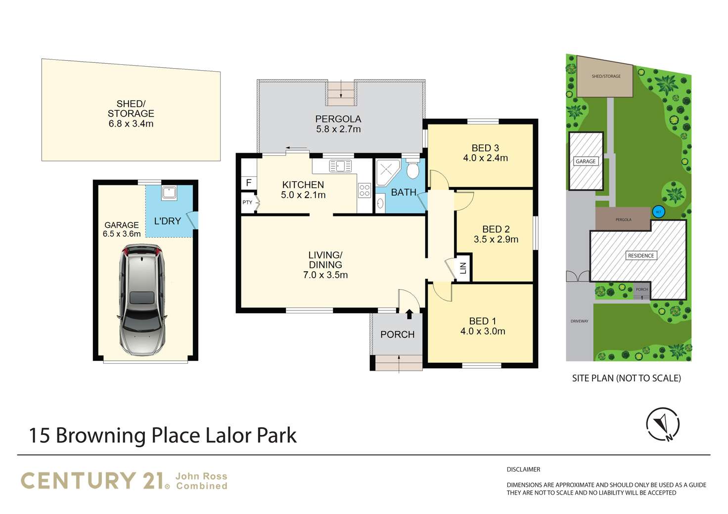 Floorplan of Homely house listing, 15 Browning Place, Lalor Park NSW 2147