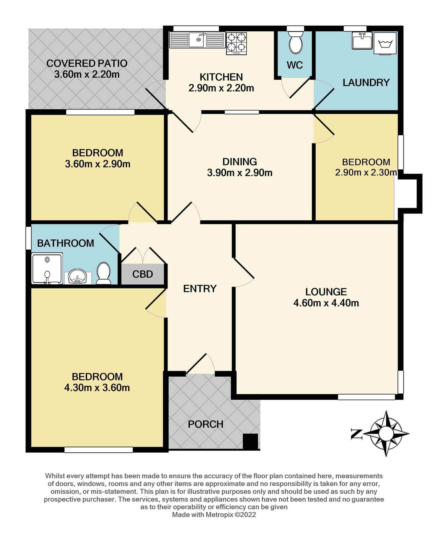 Floorplan of Homely house listing, 103 Buckley Street, Noble Park VIC 3174