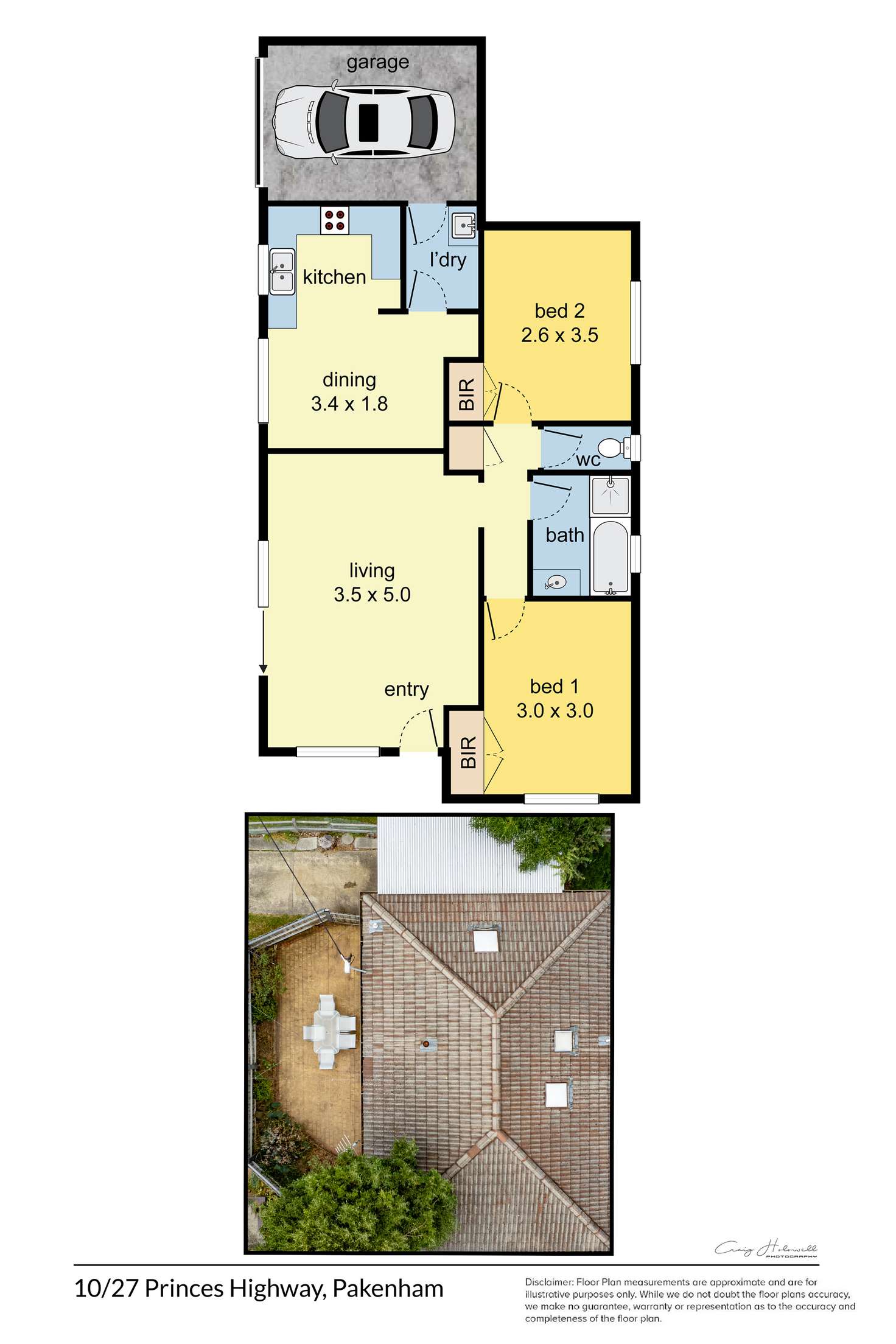 Floorplan of Homely house listing, 10/27 Princes Highway, Pakenham VIC 3810