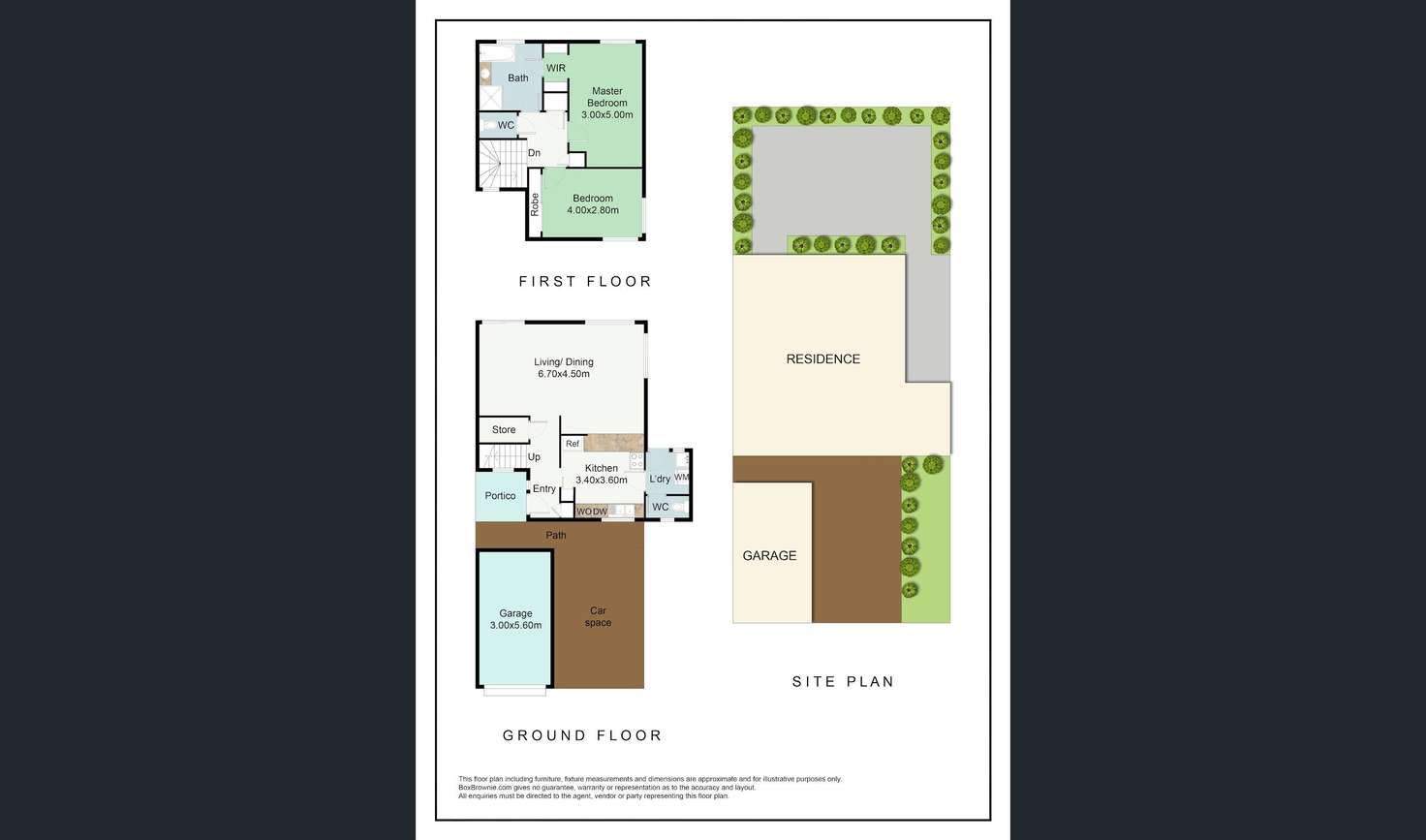 Floorplan of Homely townhouse listing, 48/601 Pine Ridge Road, Biggera Waters QLD 4216