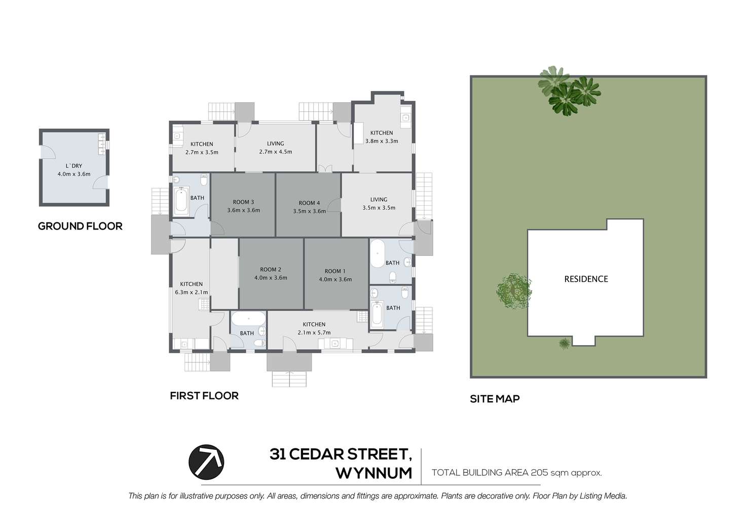 Floorplan of Homely house listing, 31 Cedar Street, Wynnum QLD 4178
