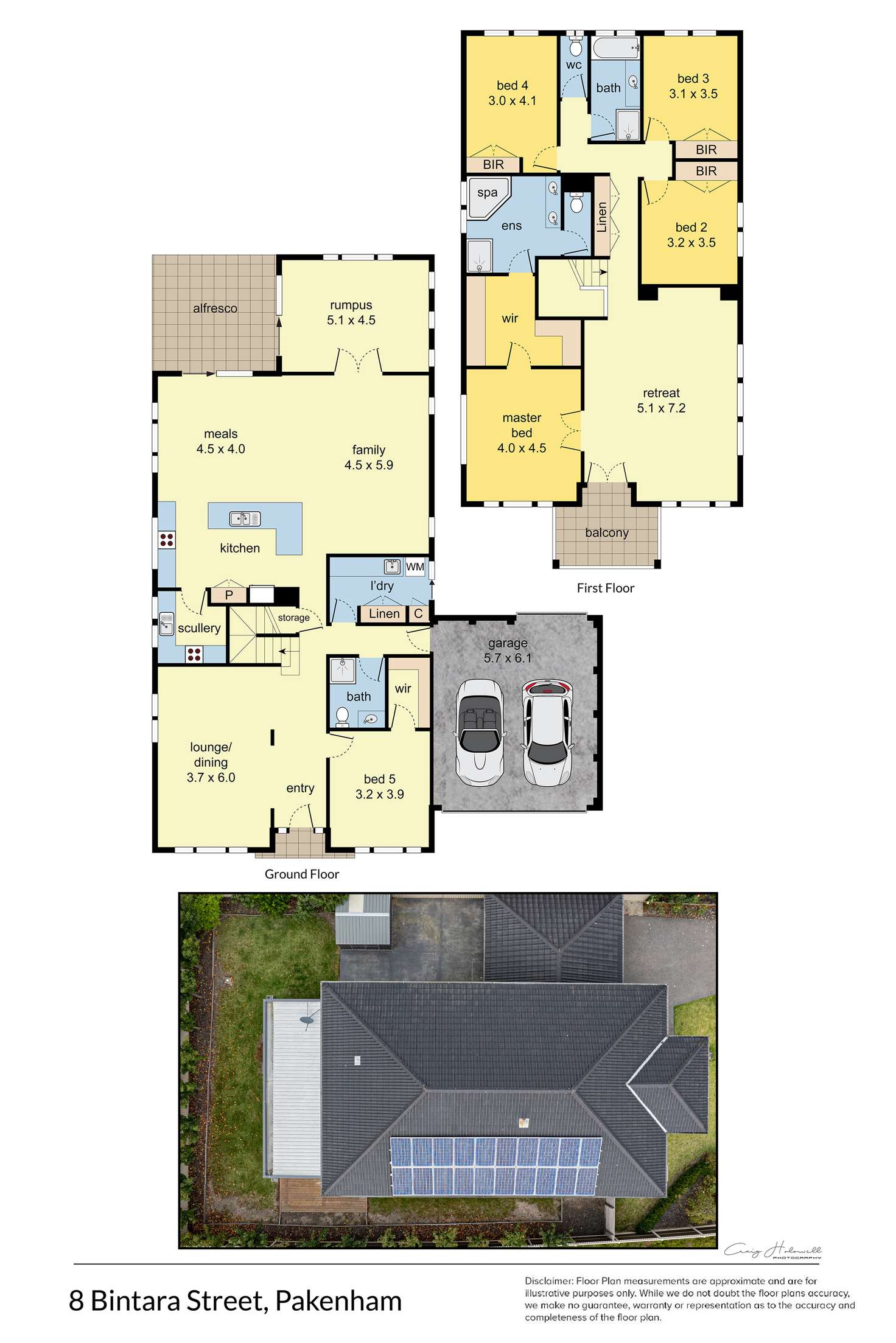 Floorplan of Homely house listing, 8 Bintara Street, Pakenham VIC 3810