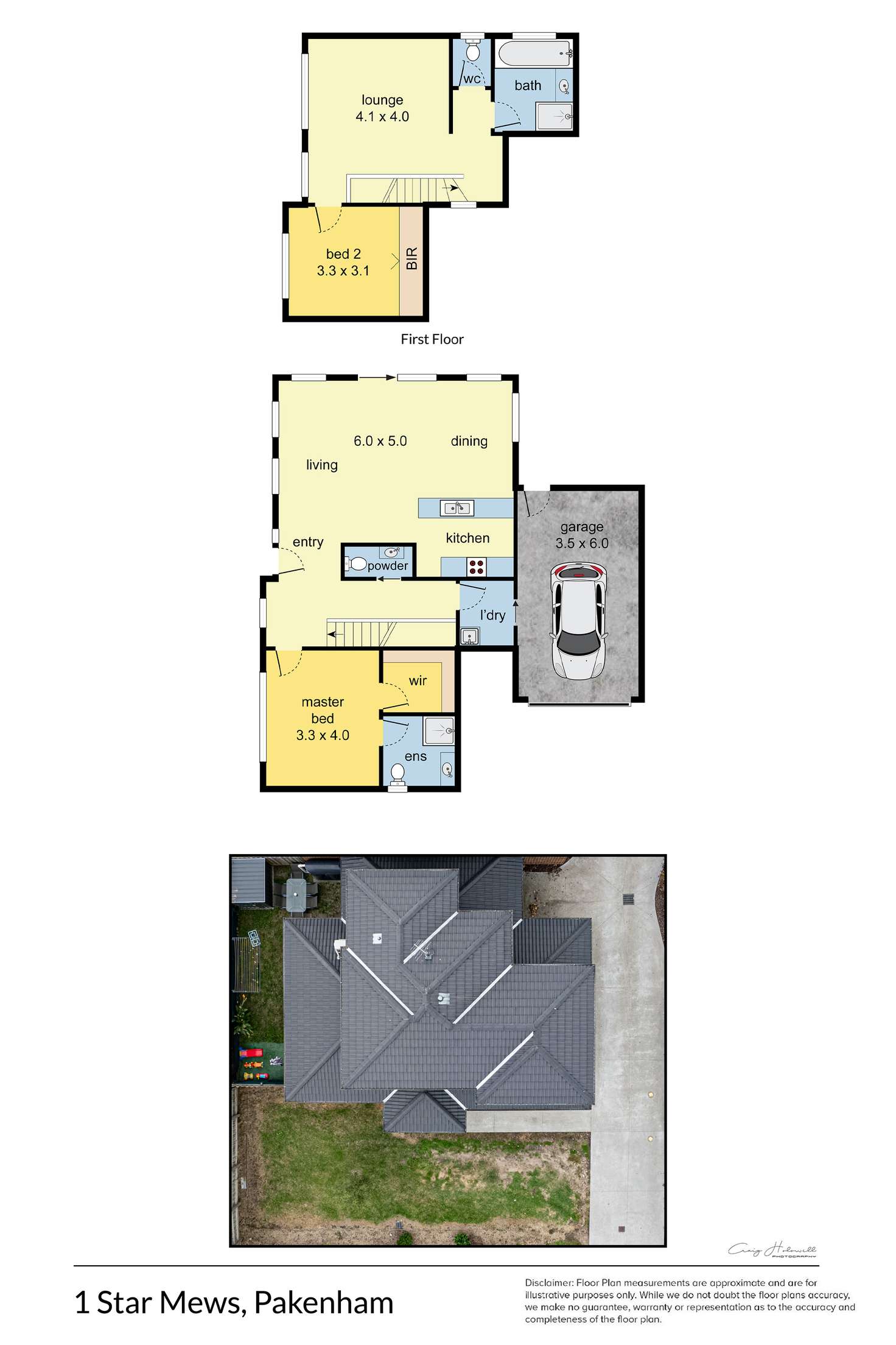 Floorplan of Homely house listing, 1 Star Mews, Pakenham VIC 3810