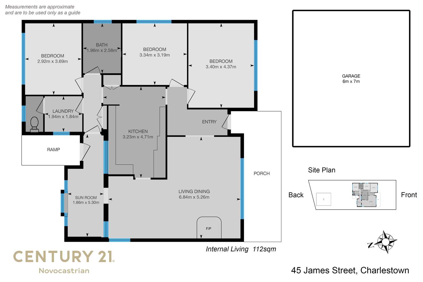 Floorplan of Homely house listing, 45 James Street, Charlestown NSW 2290