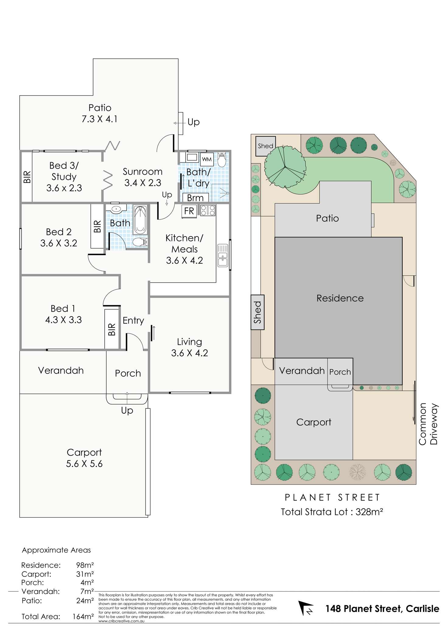 Floorplan of Homely house listing, 148 Planet Street, Carlisle WA 6101