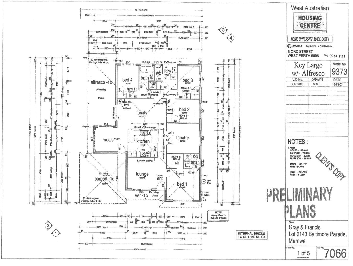 Floorplan of Homely house listing, 200 Baltimore Parade, Merriwa WA 6030