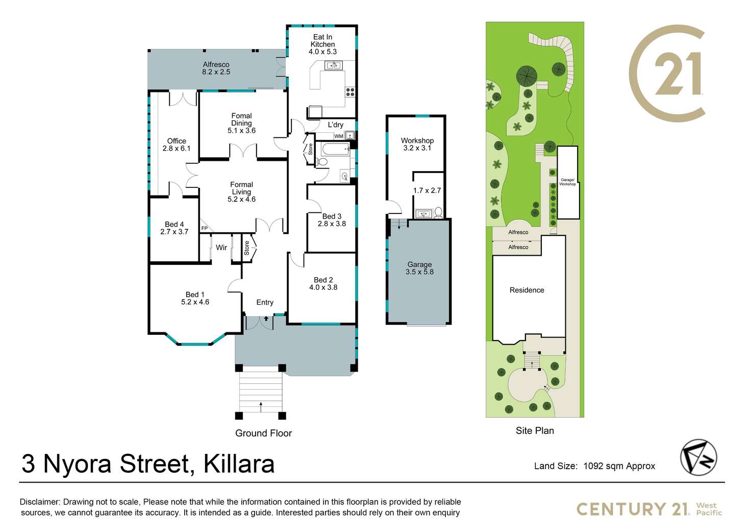 Floorplan of Homely house listing, 3 Nyora Street, Killara NSW 2071