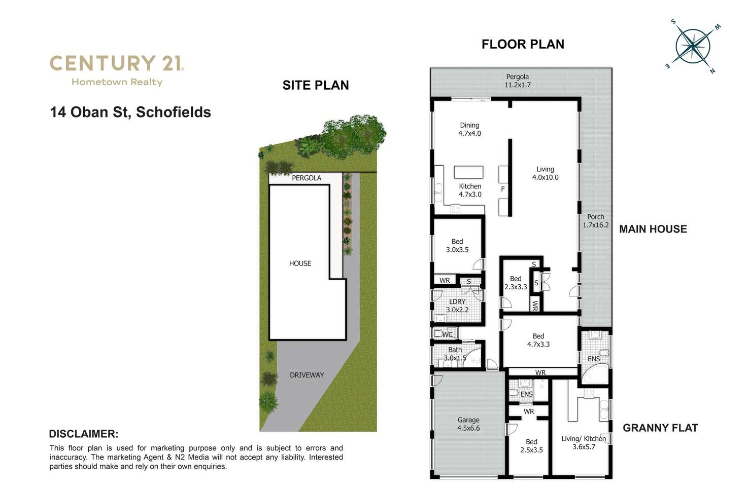 Floorplan of Homely house listing, 14 OBAN STREET, Schofields NSW 2762