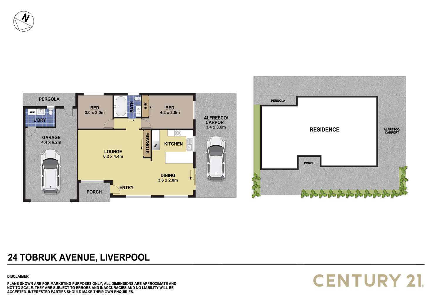Floorplan of Homely house listing, 24 Tobruk Avenue, Liverpool NSW 2170
