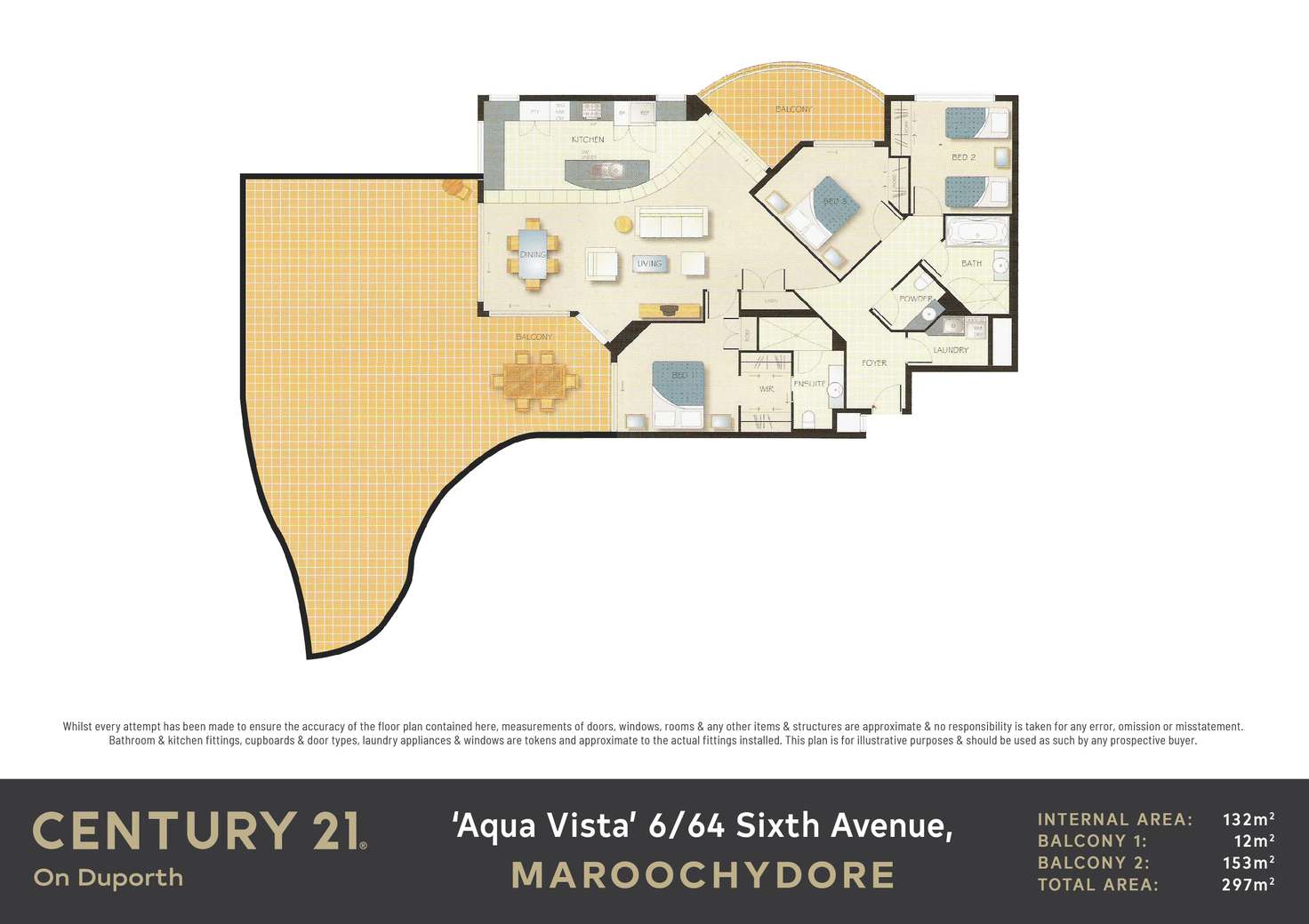 Floorplan of Homely unit listing, 6/62-66 Sixth Avenue, Maroochydore QLD 4558
