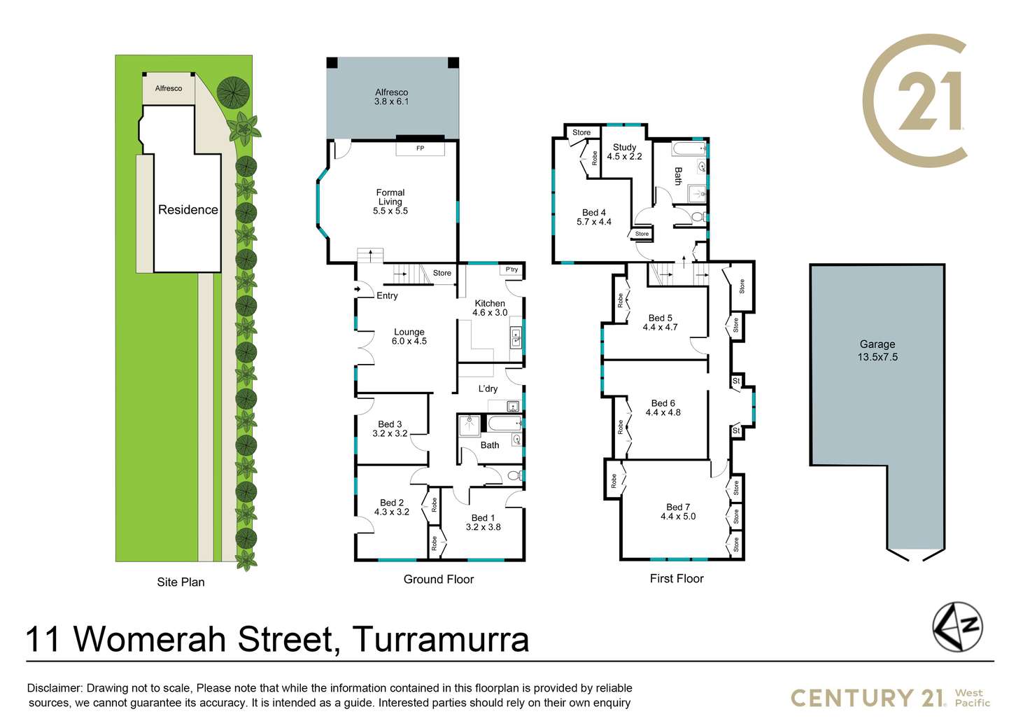 Floorplan of Homely house listing, 11 Womerah Street, Turramurra NSW 2074