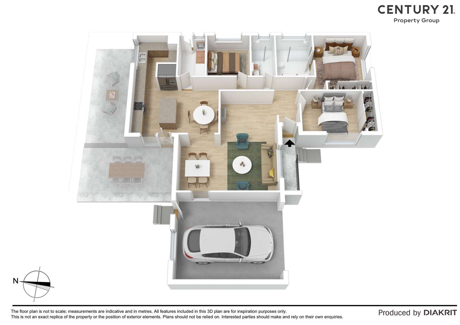 Floorplan of Homely house listing, 65 John Edgcumbe Way, Endeavour Hills VIC 3802