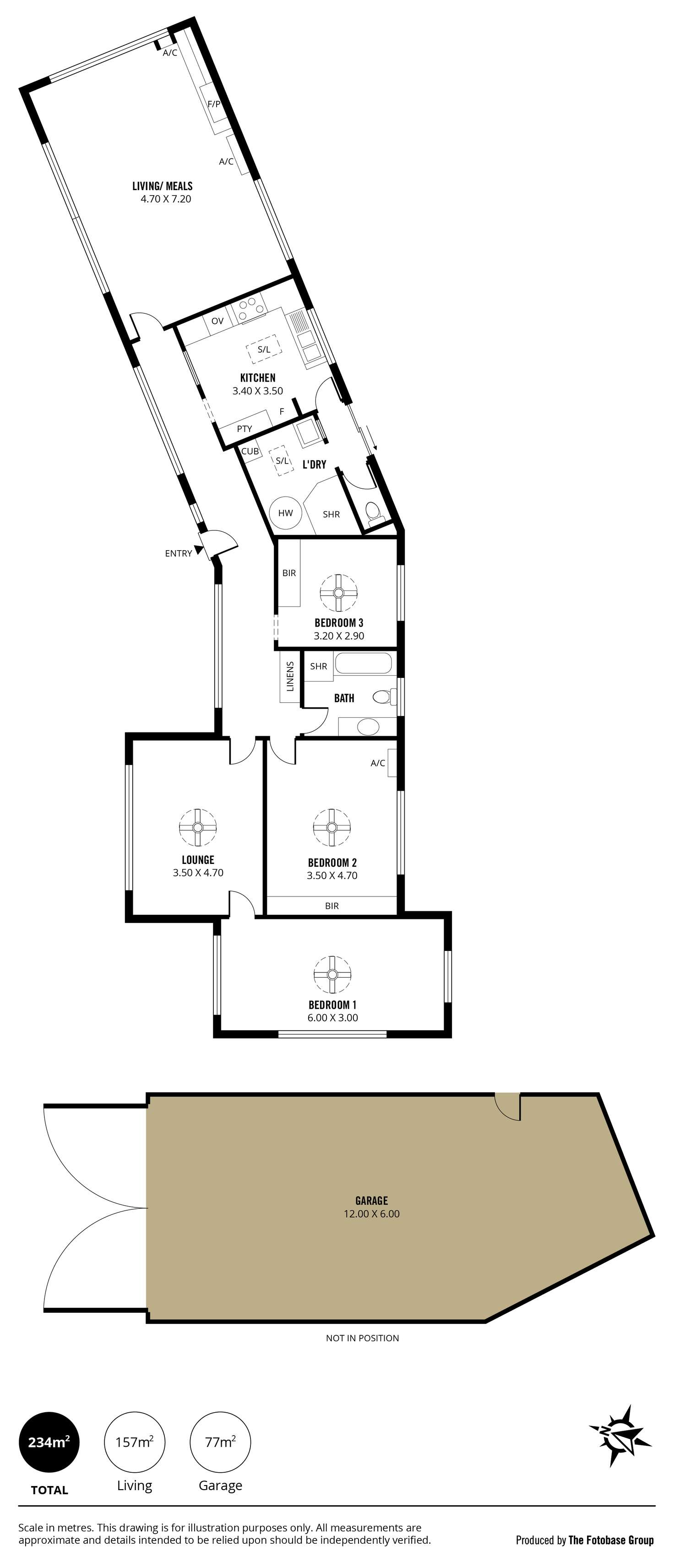 Floorplan of Homely house listing, 21 Shoreham Road, South Brighton SA 5048