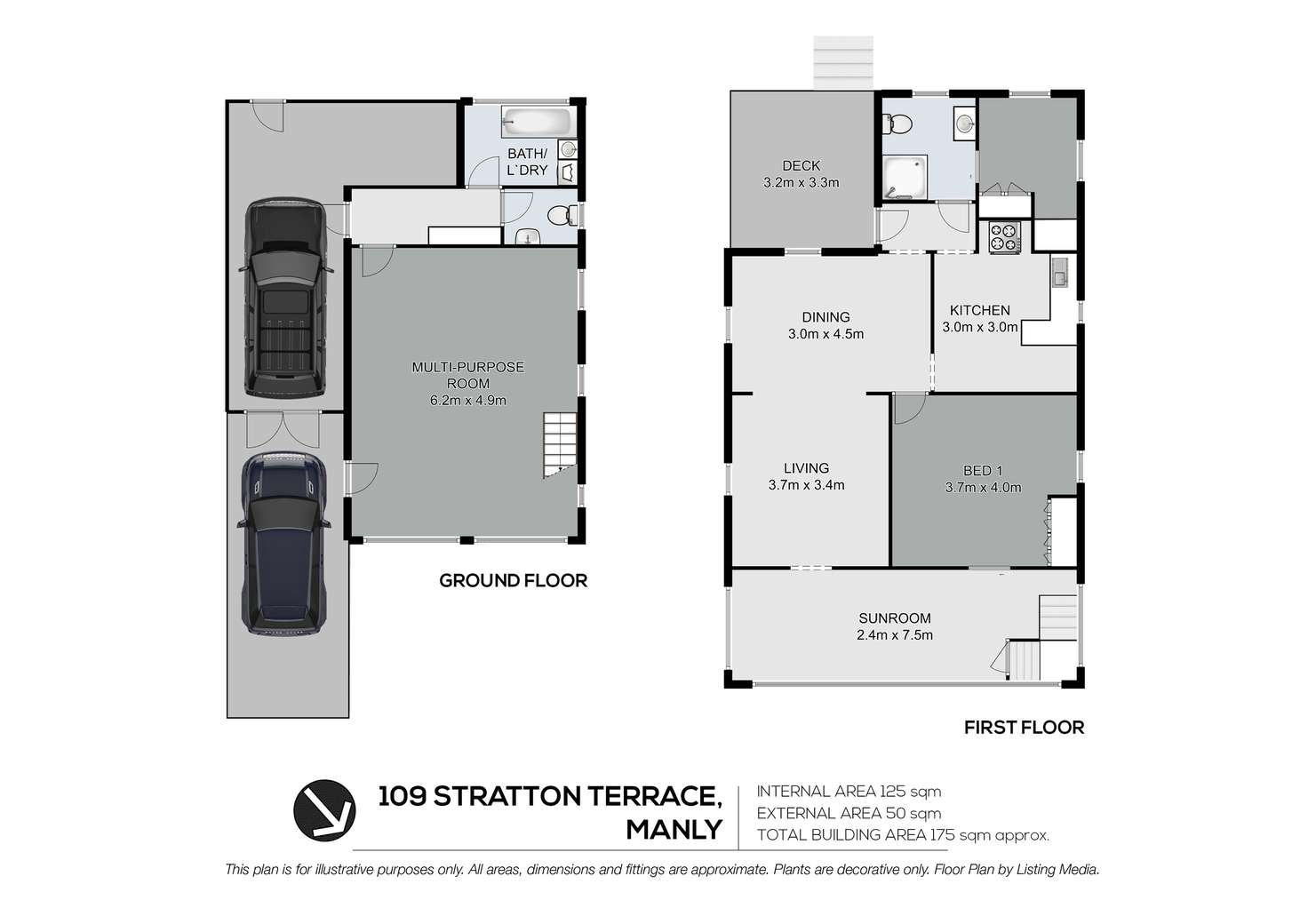 Floorplan of Homely house listing, 109 Stratton Terrace, Manly QLD 4179