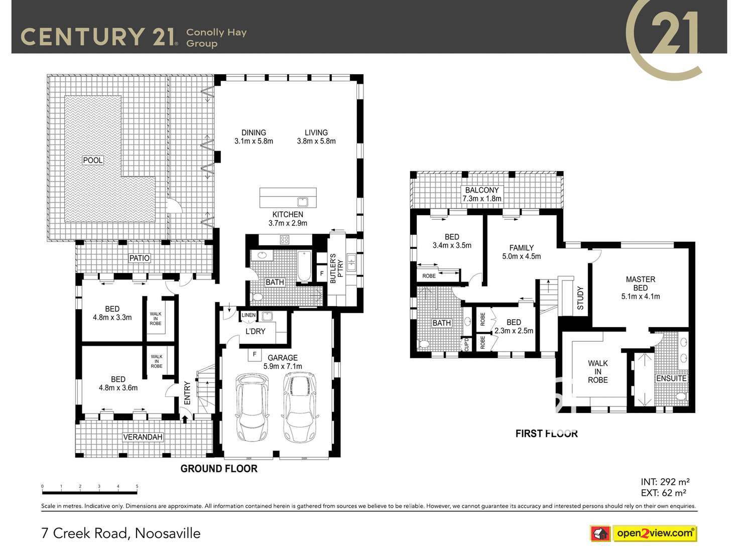 Floorplan of Homely house listing, 7 Creek Road, Noosaville QLD 4566