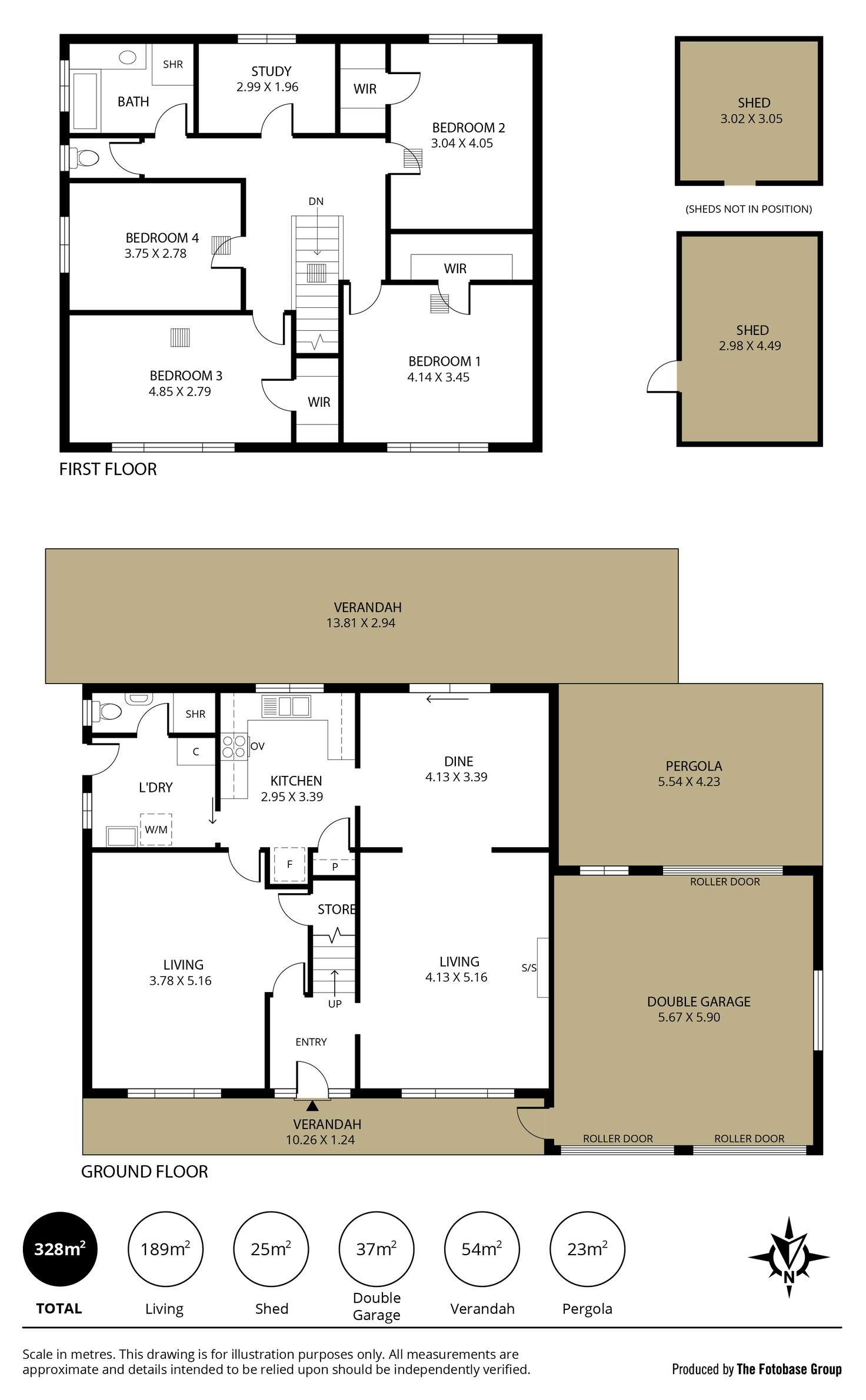 Floorplan of Homely house listing, 14 Valleyfair Road, Hackham West SA 5163