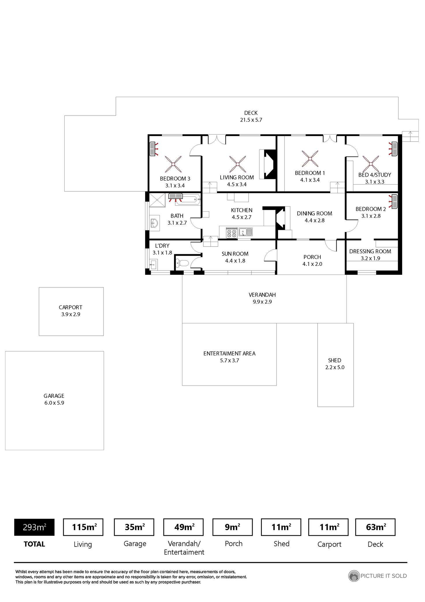 Floorplan of Homely house listing, 109 Murray Street, Angaston SA 5353