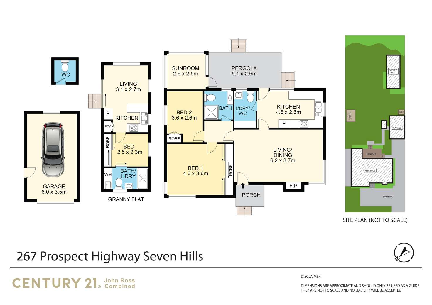 Floorplan of Homely house listing, 267 Prospect Highway, Seven Hills NSW 2147