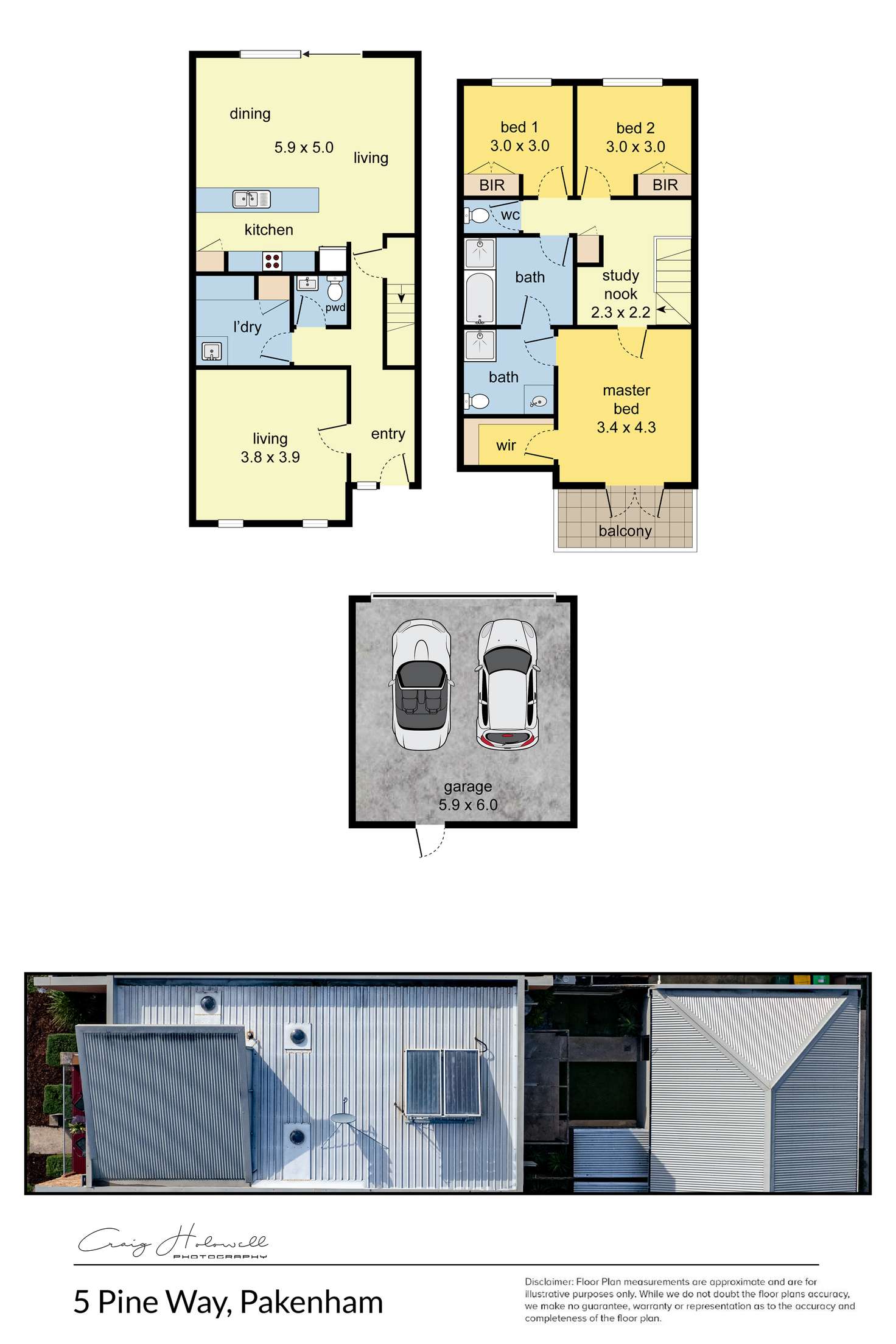 Floorplan of Homely house listing, 5 Pine Way, Pakenham VIC 3810